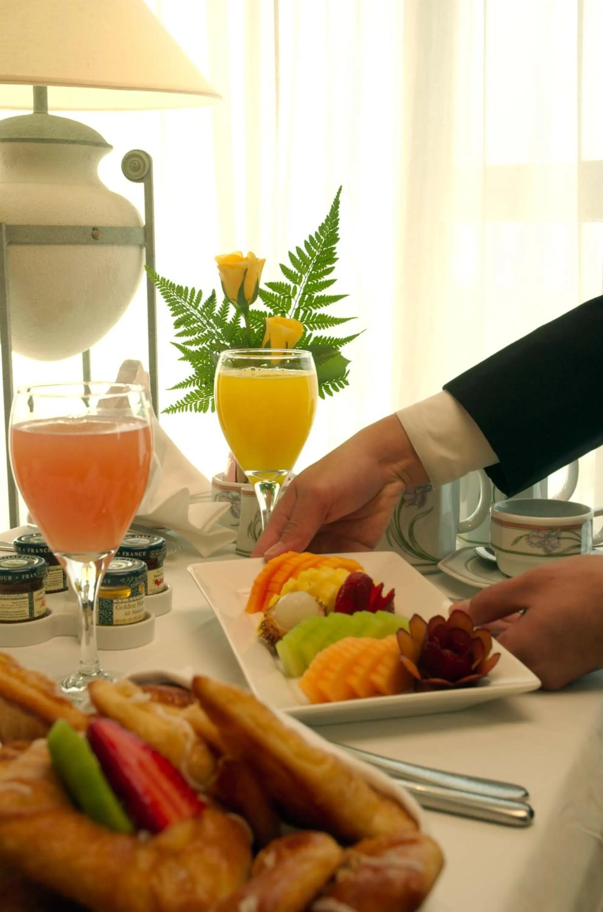 Buffet breakfast in Millennium Plaza Downtown, Dubai