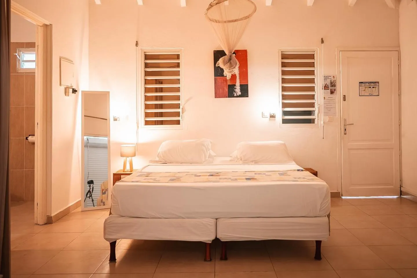 Bedroom, Bed in Coco Beach Marie-Galante