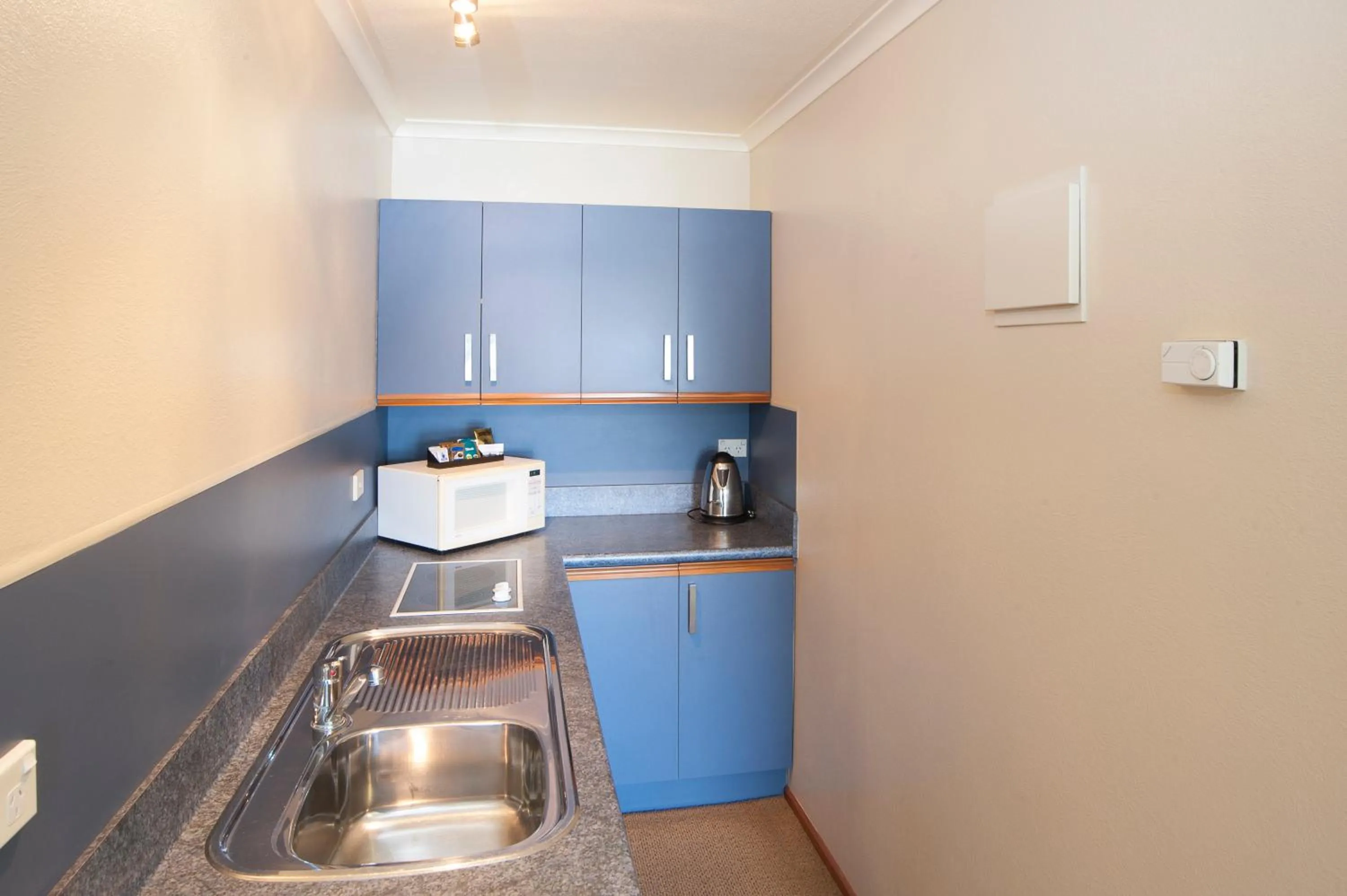 Kitchen or kitchenette in Lakeside Motel & Apartments