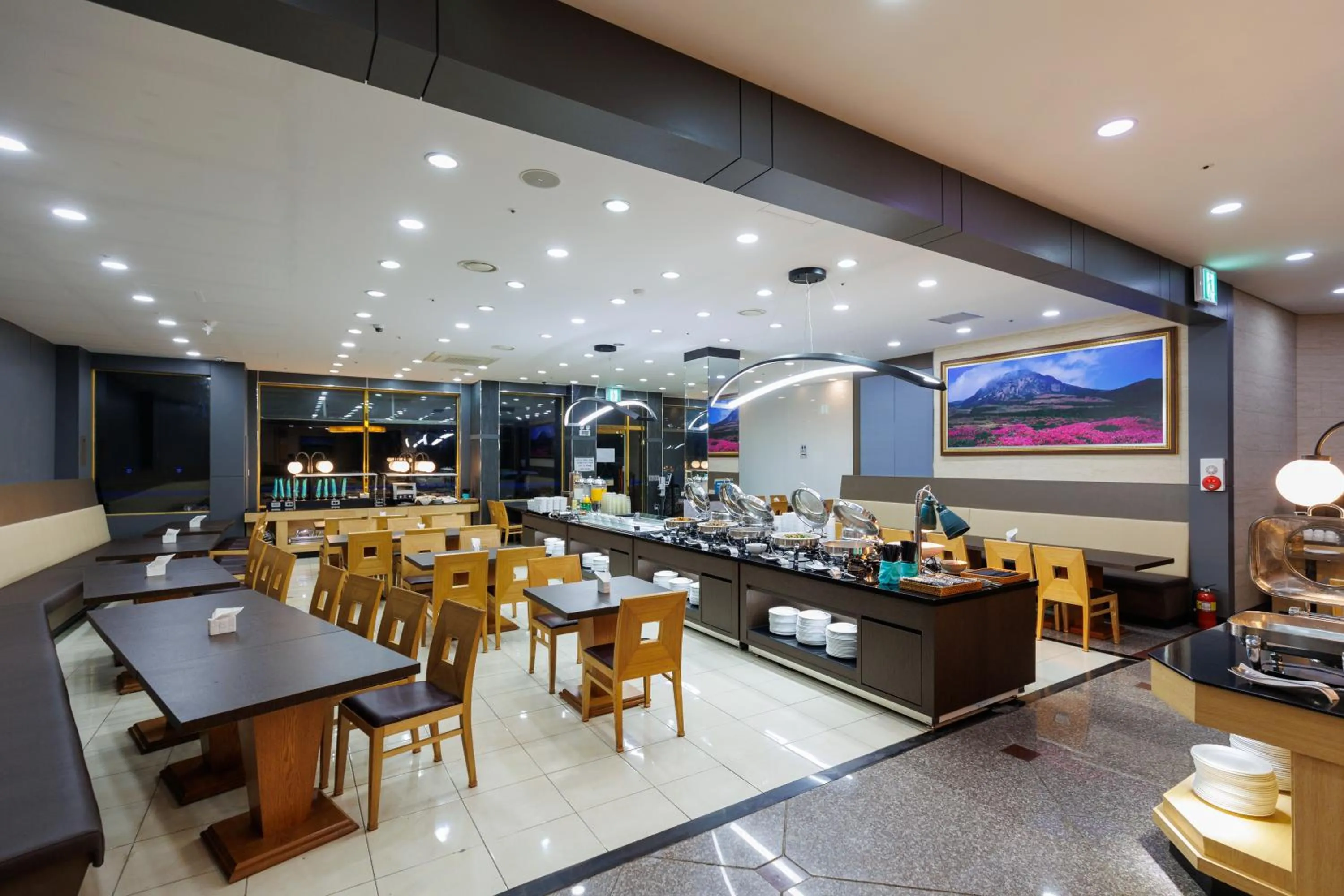 Restaurant/places to eat in Sea Cliff Hotel Jeju