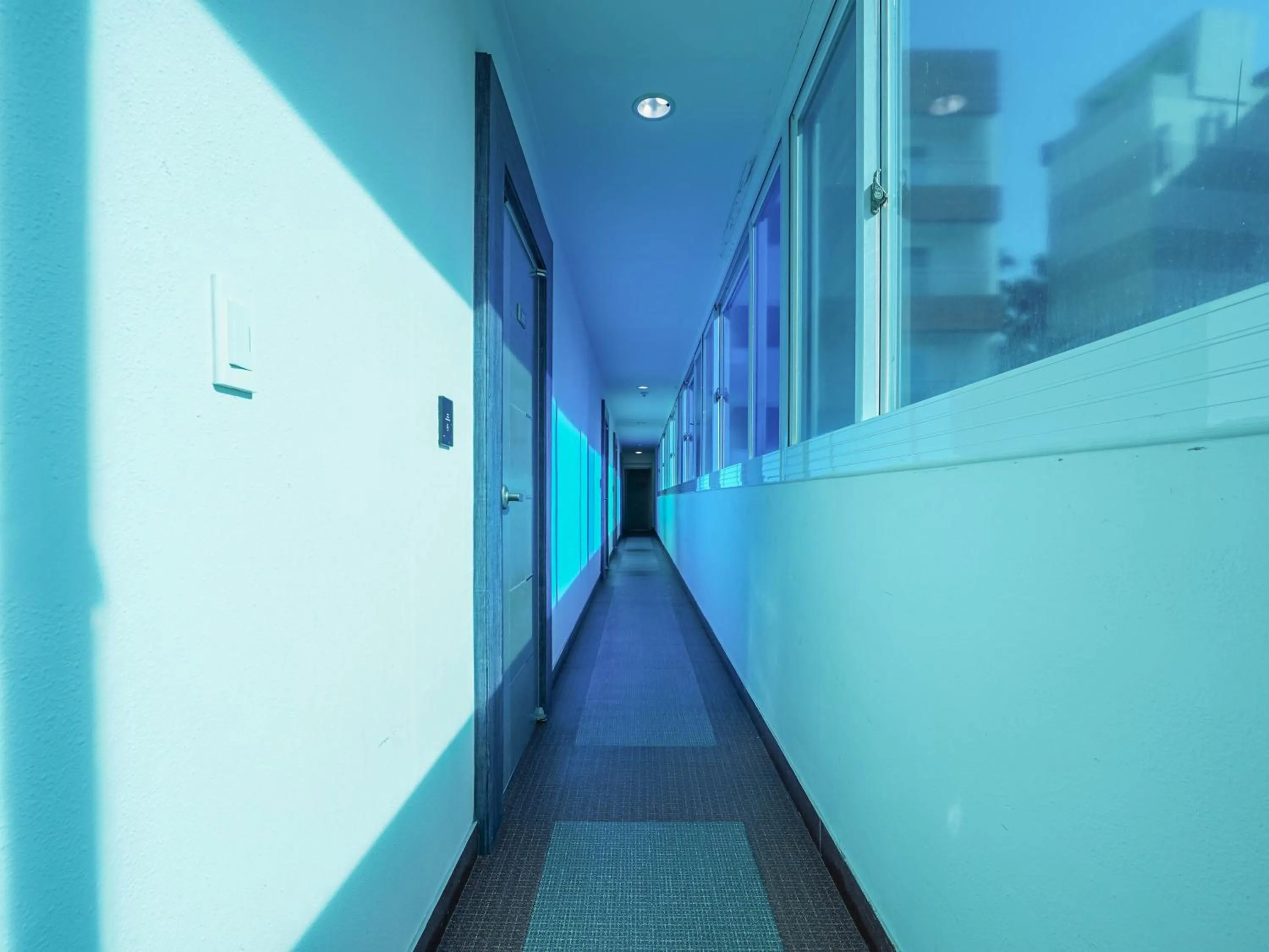 Property building in Sea Cliff Hotel Jeju