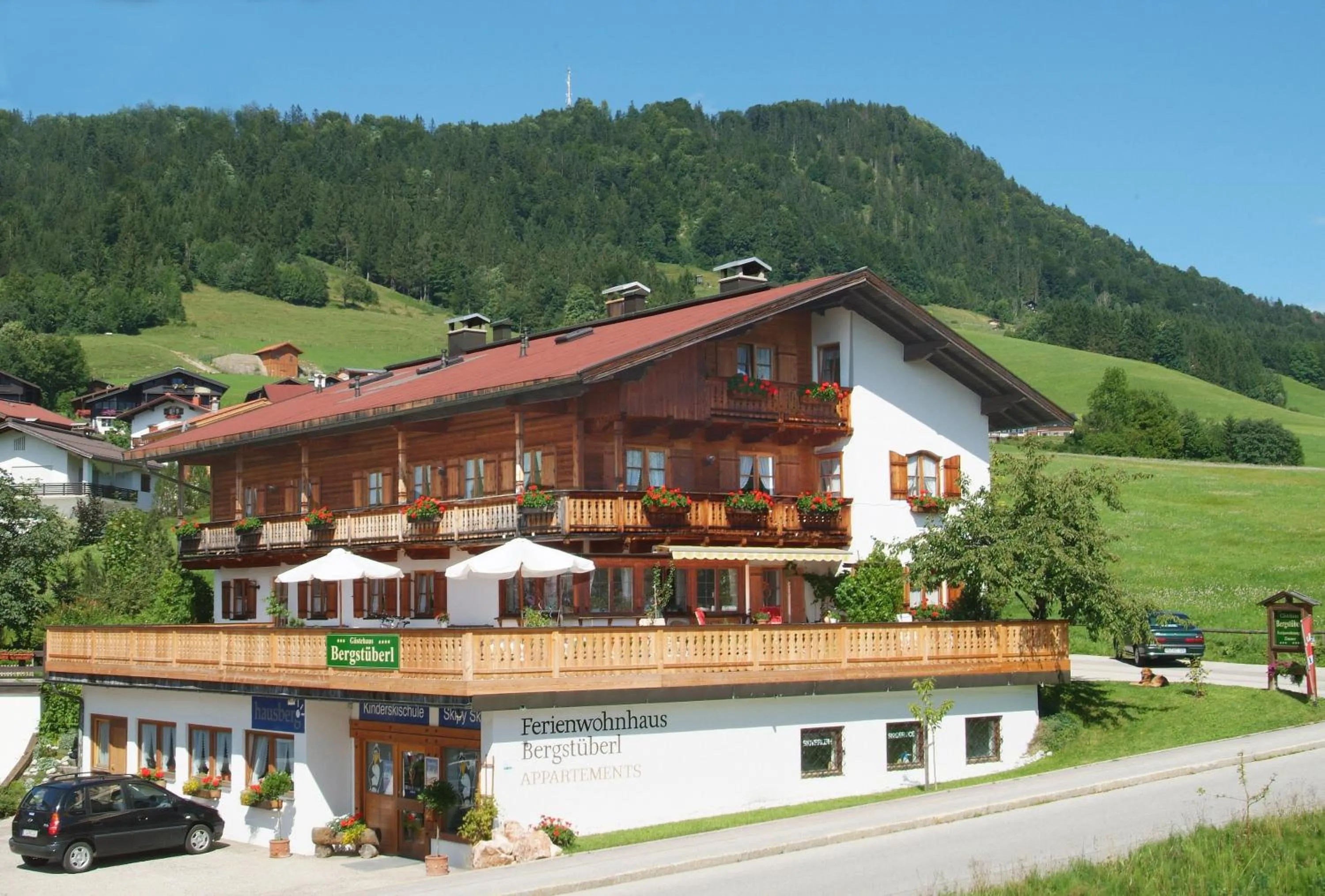 Summer in Gästehaus Bergstüberl