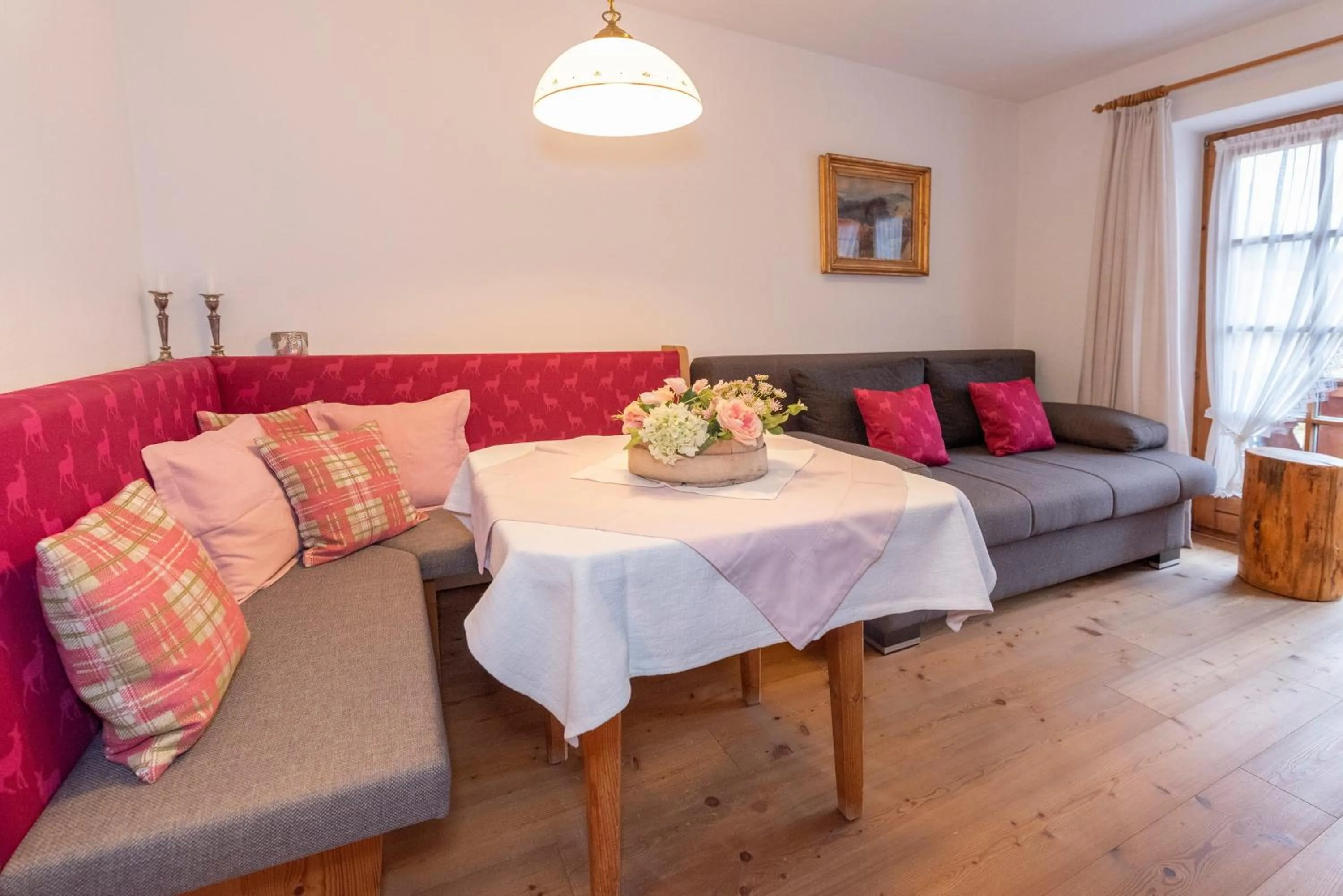 Living room in Gästehaus Bergstüberl