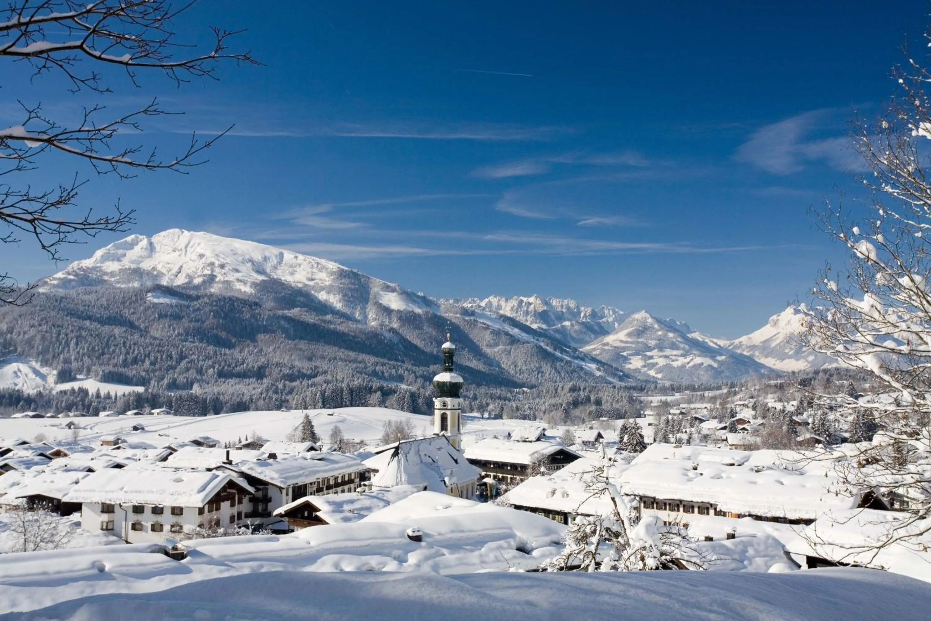Winter in Gästehaus Bergstüberl