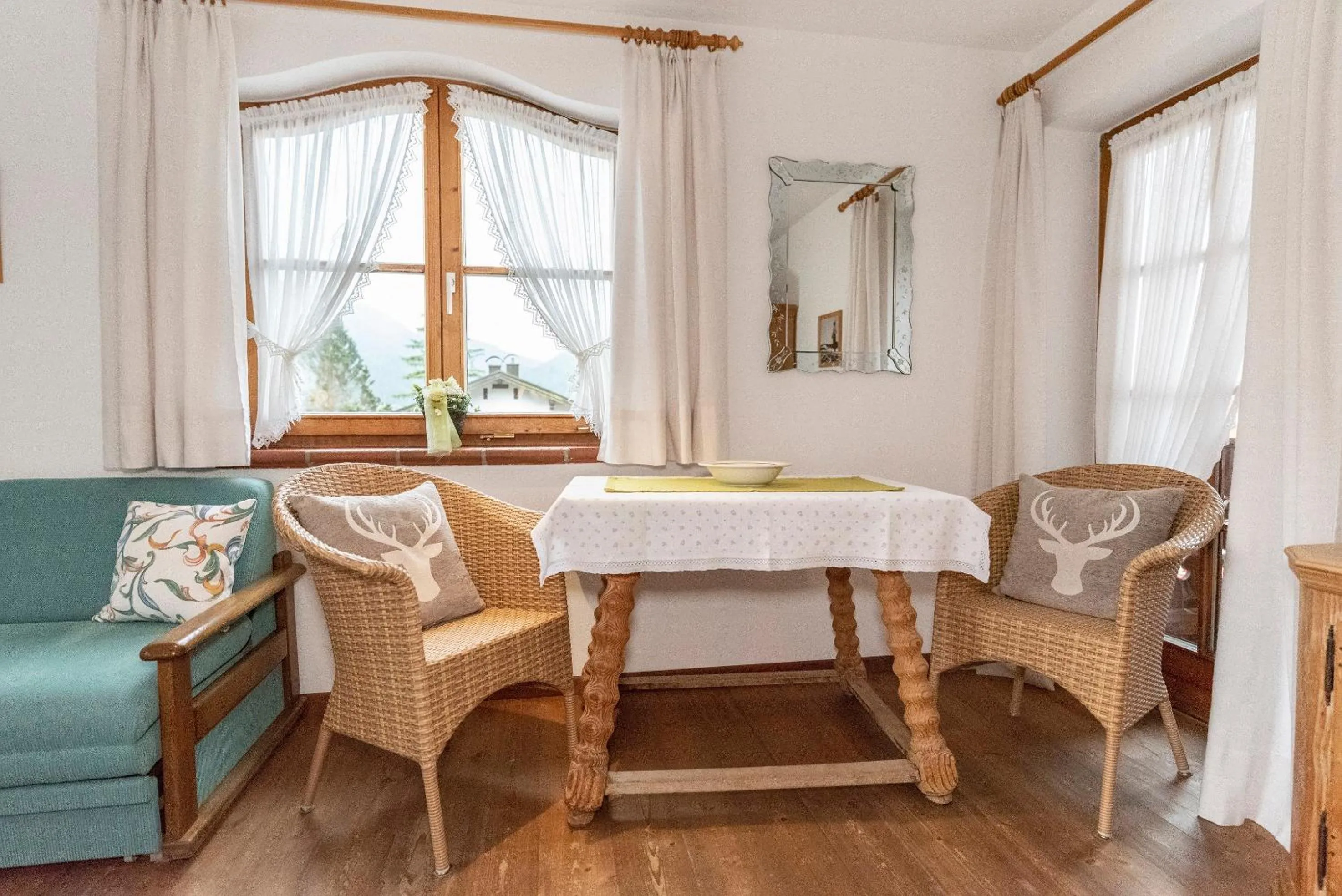 Living room in Gästehaus Bergstüberl