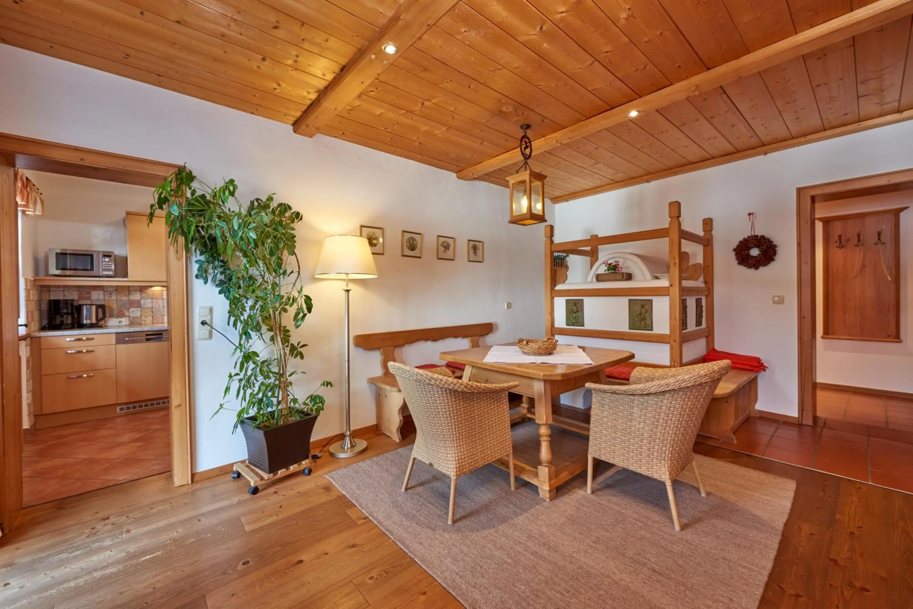 Living room in Gästehaus Bergstüberl
