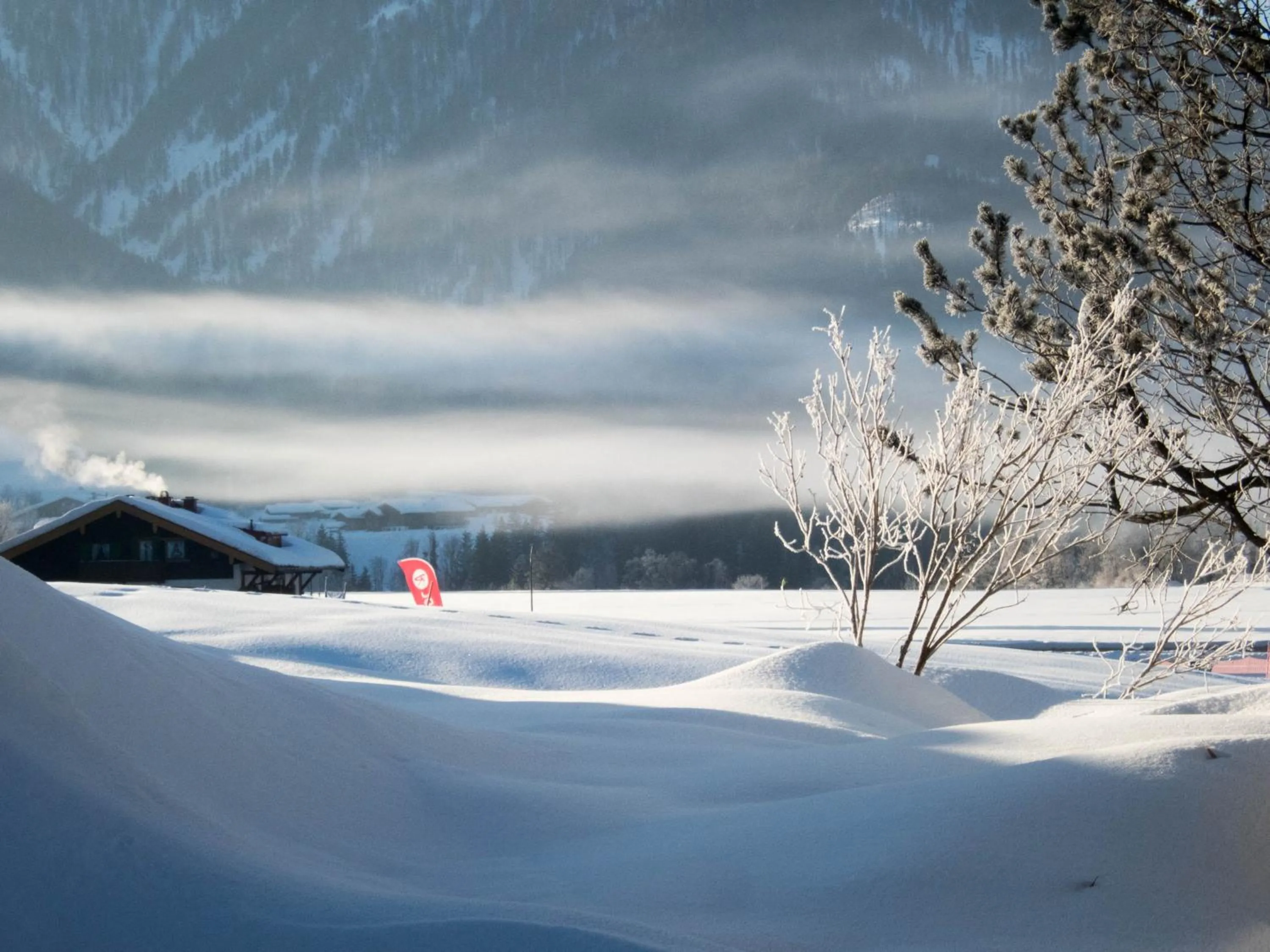 Winter in Gästehaus Bergstüberl