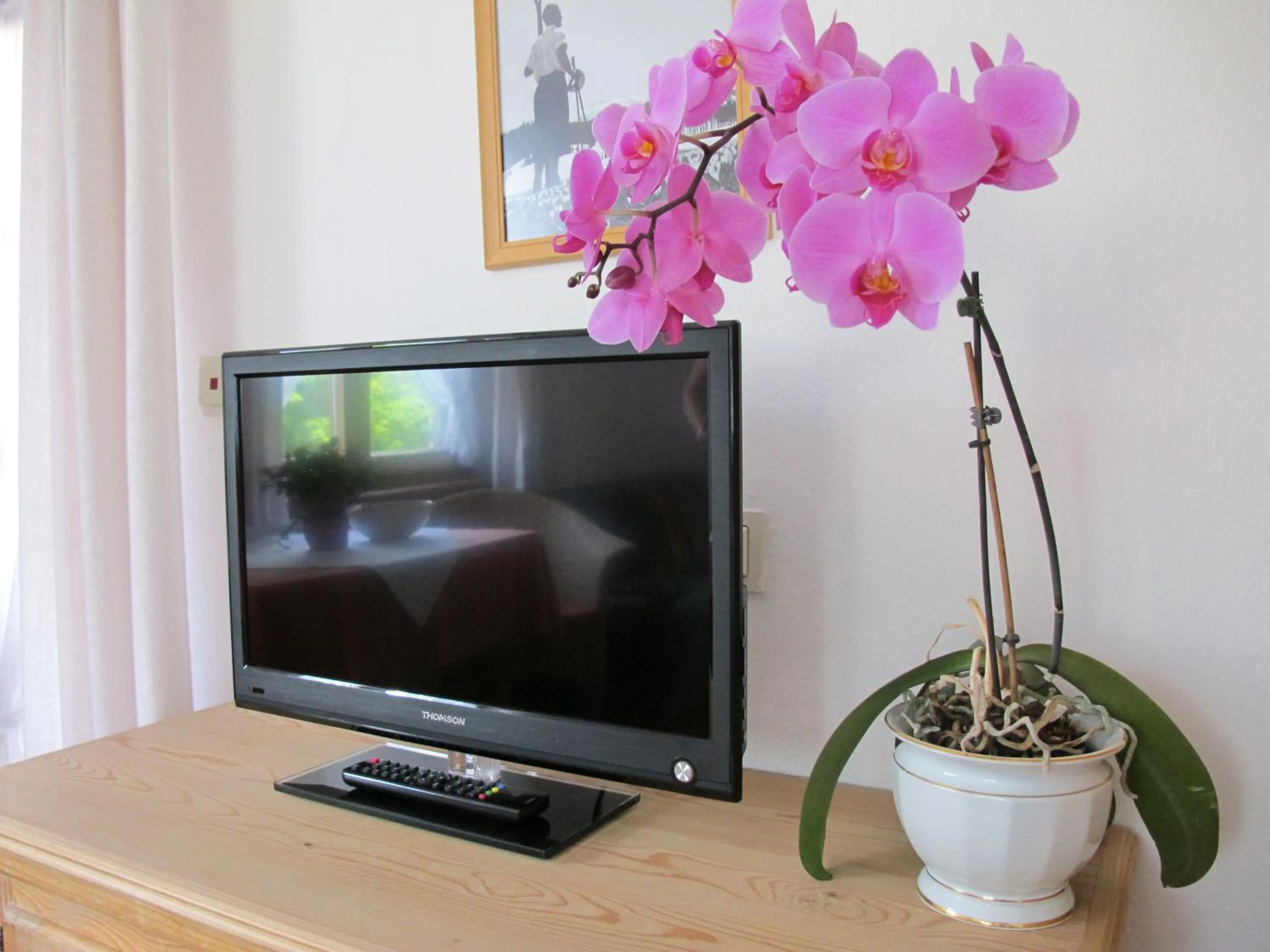 Living room in Gästehaus Bergstüberl