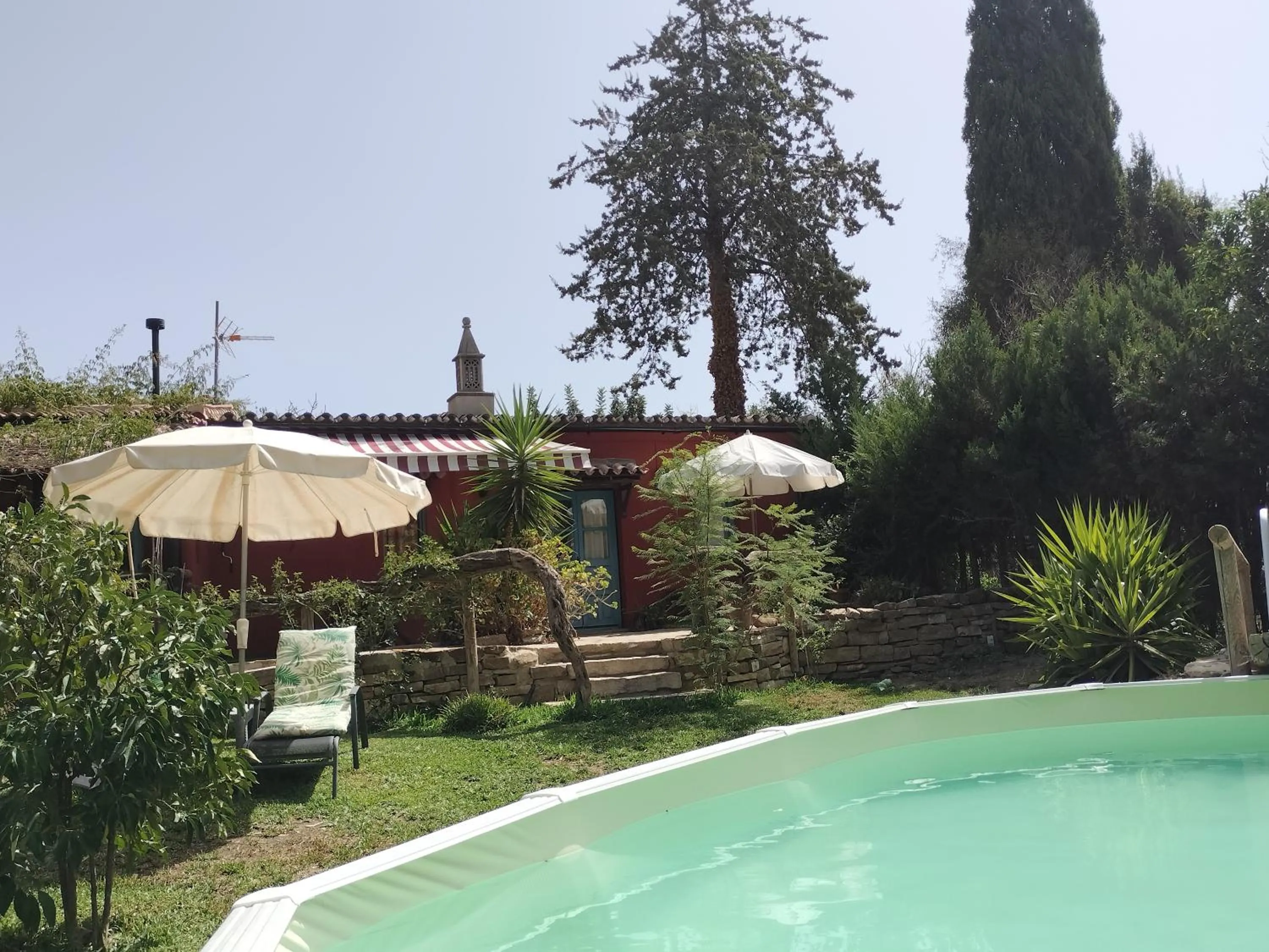 Swimming pool in Eco Moyano Posada