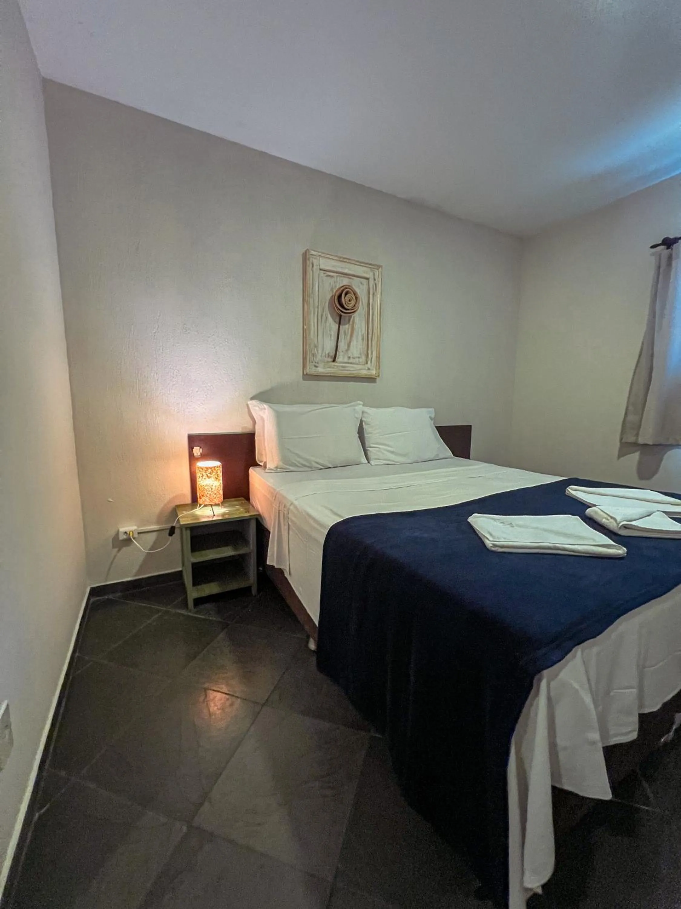 Bed in Pousada Céu de Estrelas