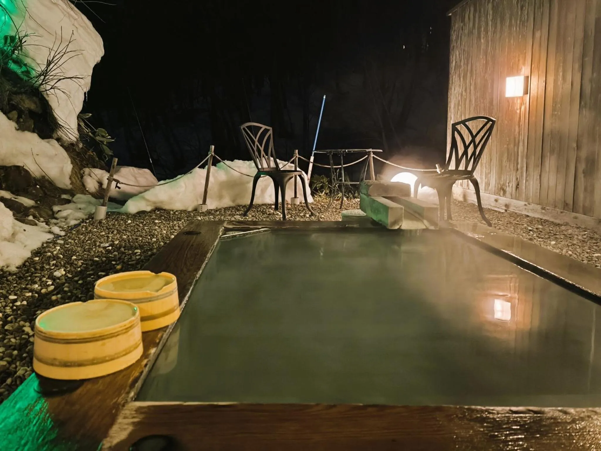 Open Air Bath in Mogamitakayu Zenshichinoyu Ohira
