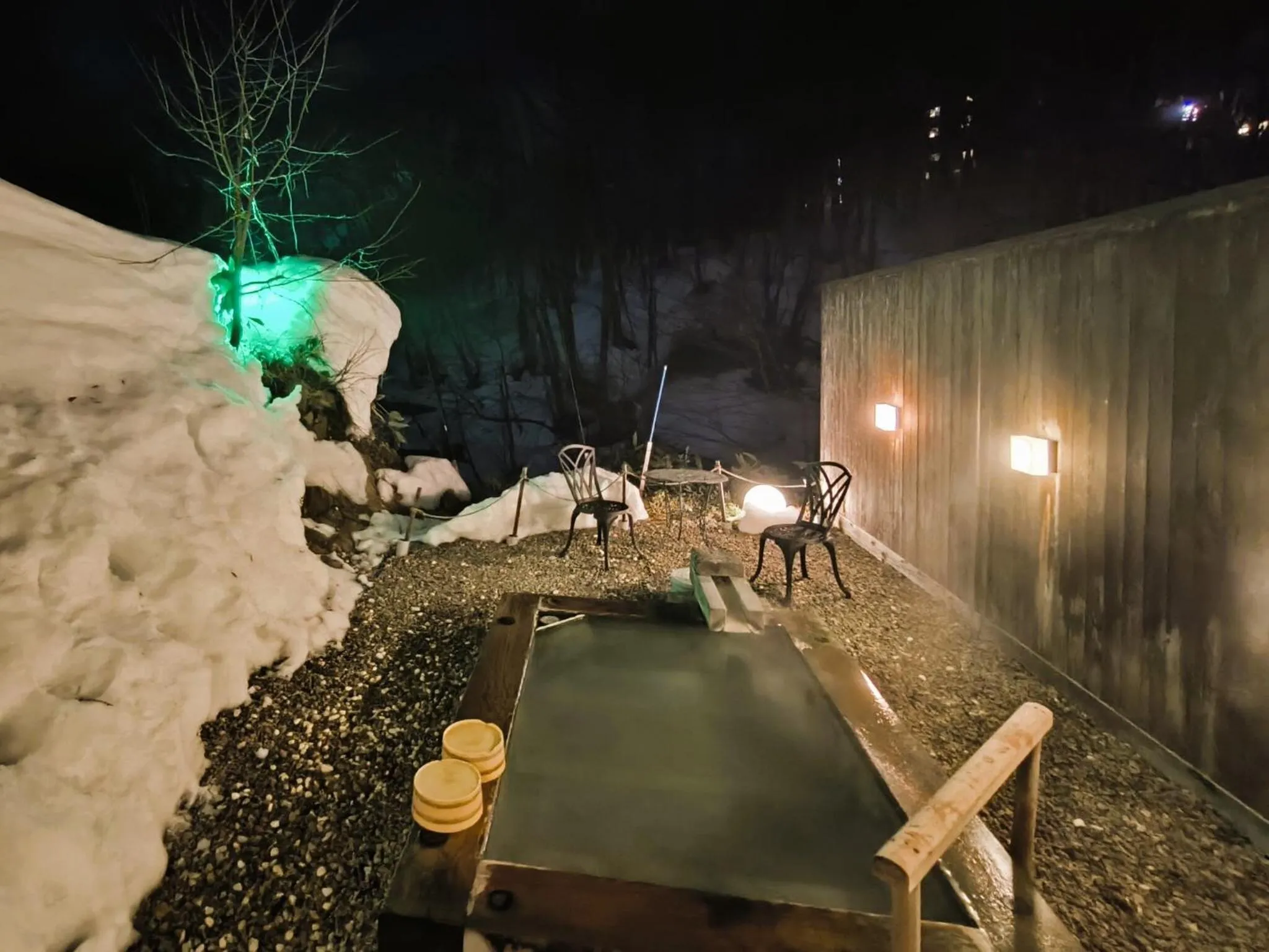 Open Air Bath in Mogamitakayu Zenshichinoyu Ohira