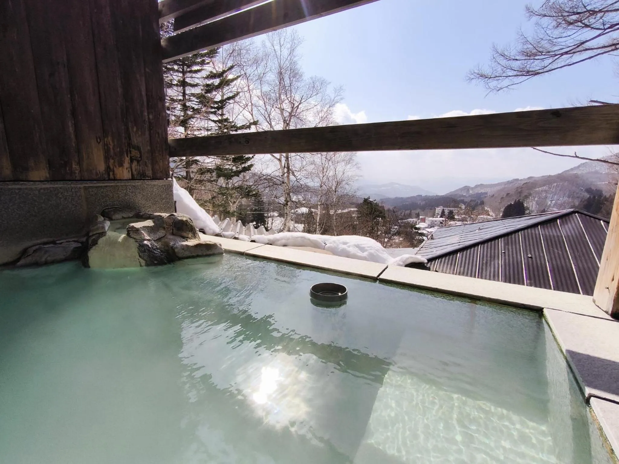 Open Air Bath in Mogamitakayu Zenshichinoyu Ohira