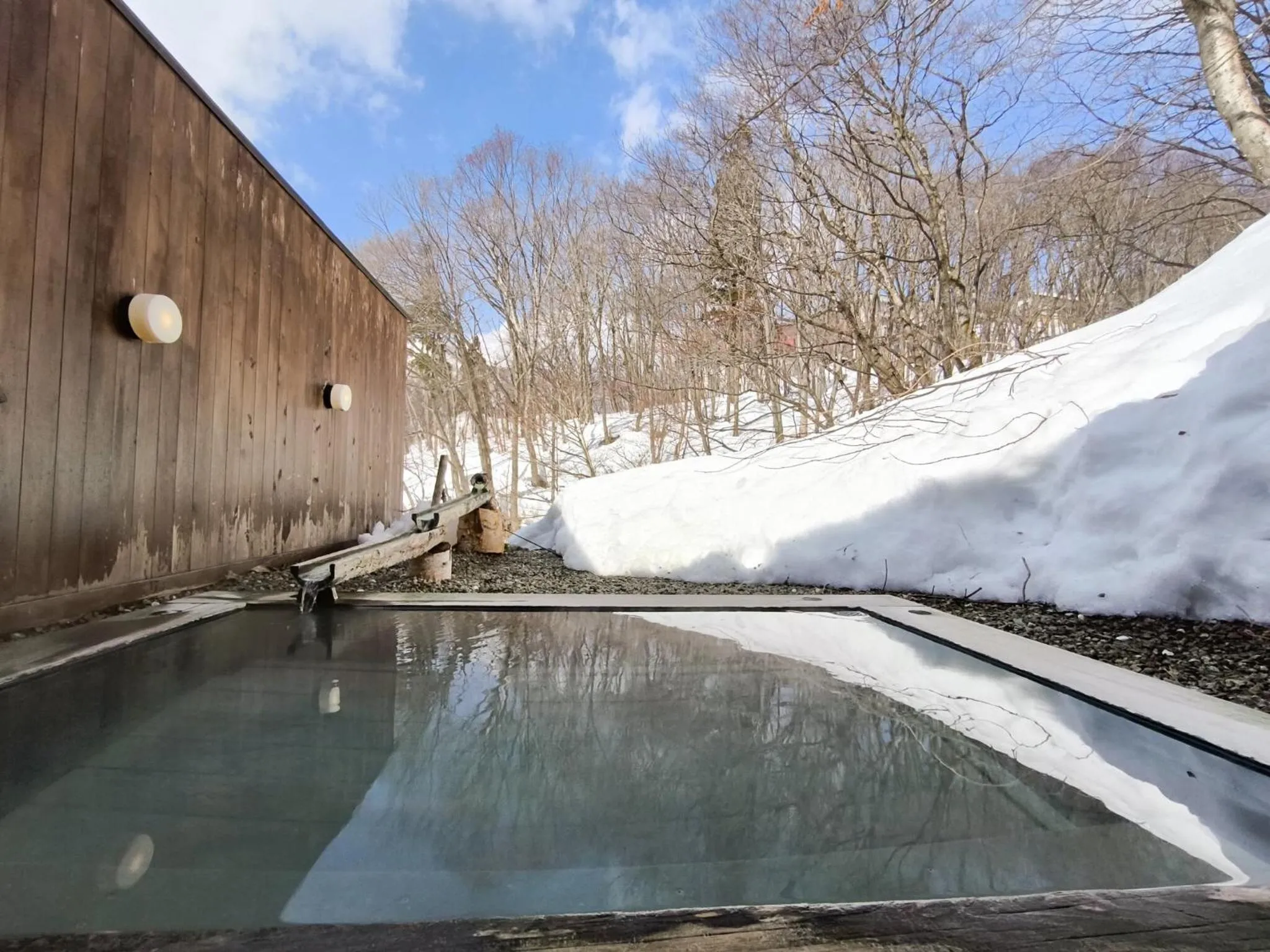 Open Air Bath in Mogamitakayu Zenshichinoyu Ohira