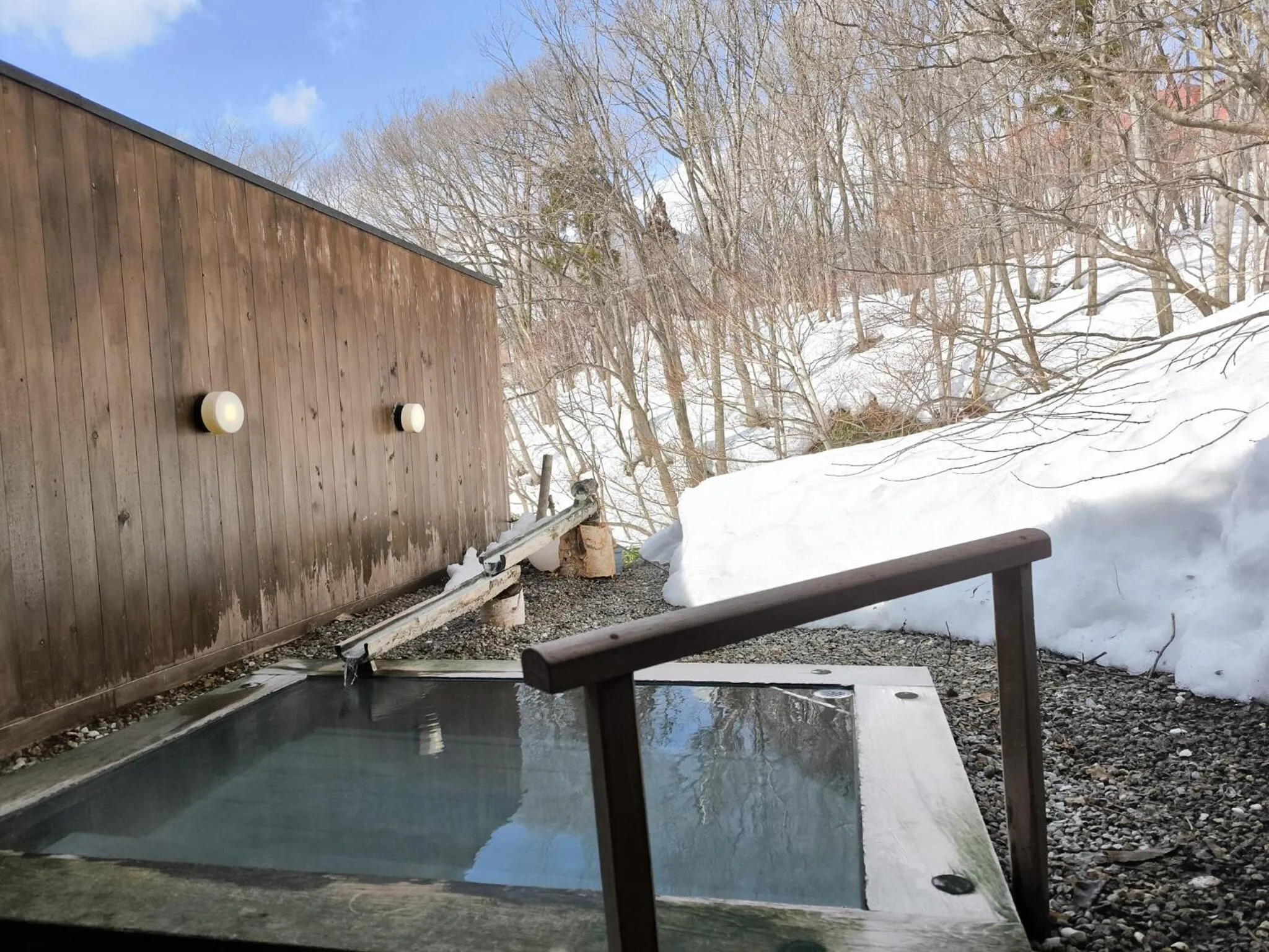 Open Air Bath in Mogamitakayu Zenshichinoyu Ohira