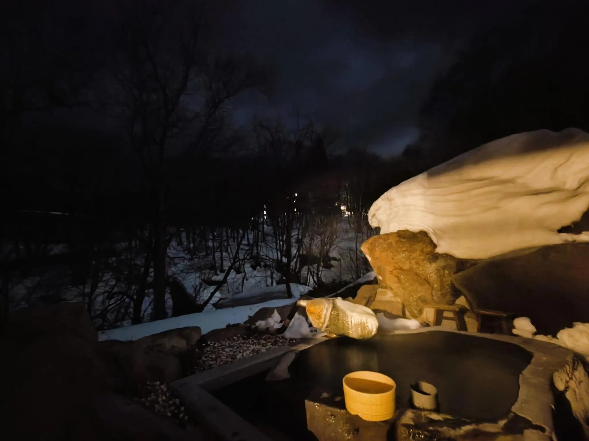 Open Air Bath in Mogamitakayu Zenshichinoyu Ohira