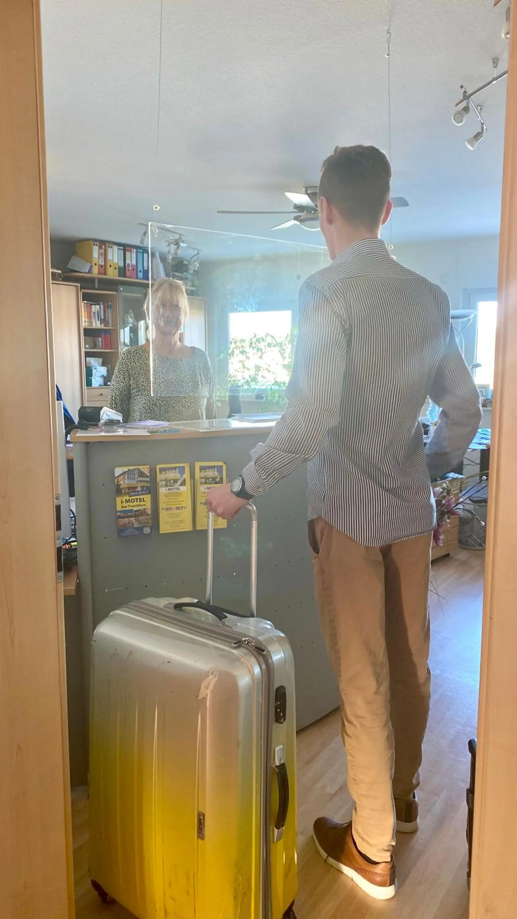 Lobby or reception in i-Motel