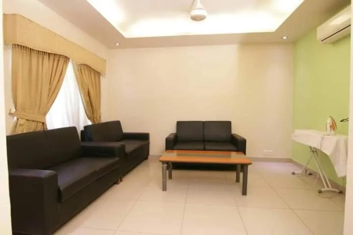 Seating area in Hira Guest House