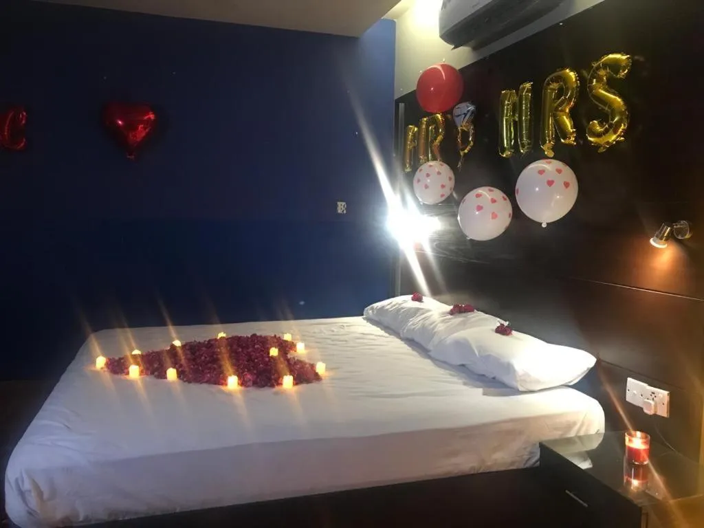 Bed in Hira Guest House