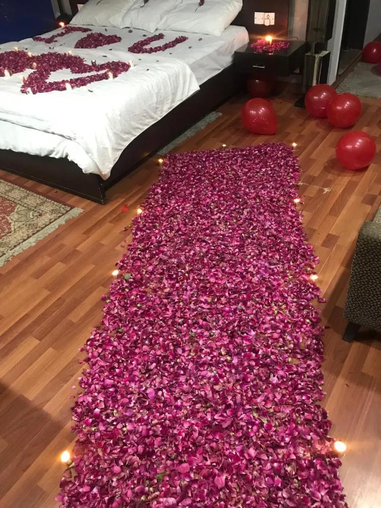 Bed in Hira Guest House