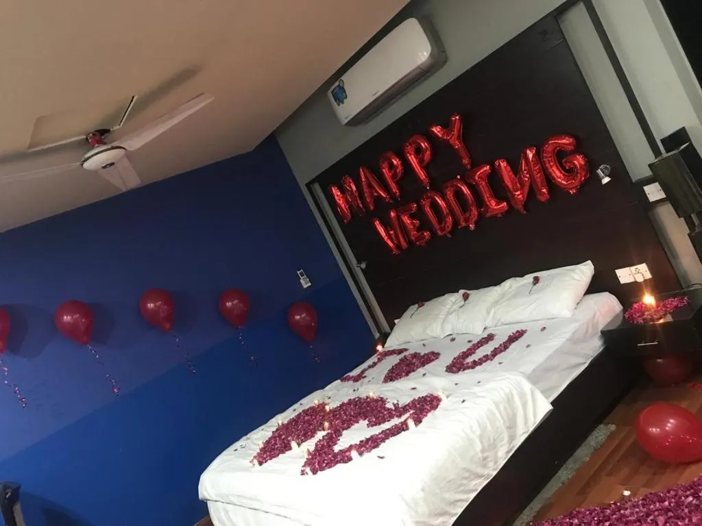 Bed in Hira Guest House