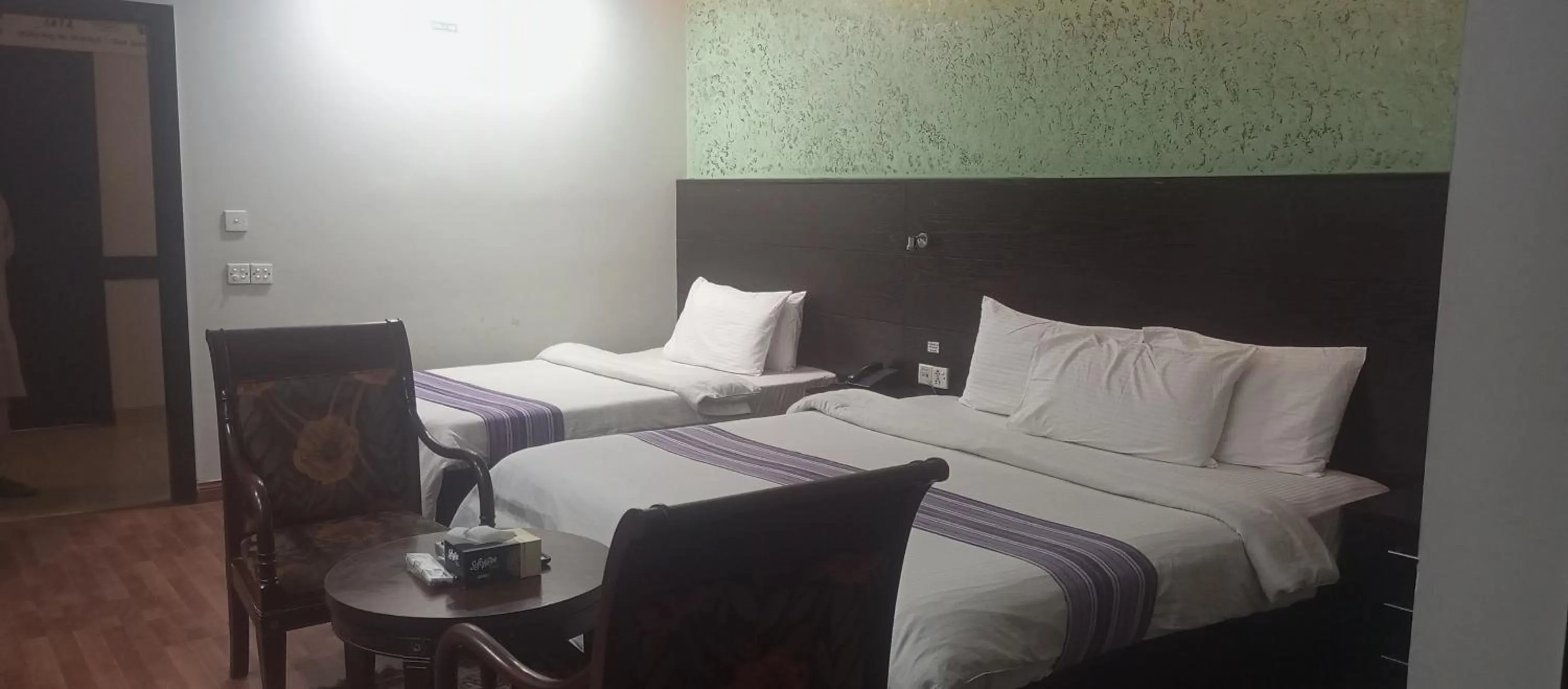Bed in Hira Guest House