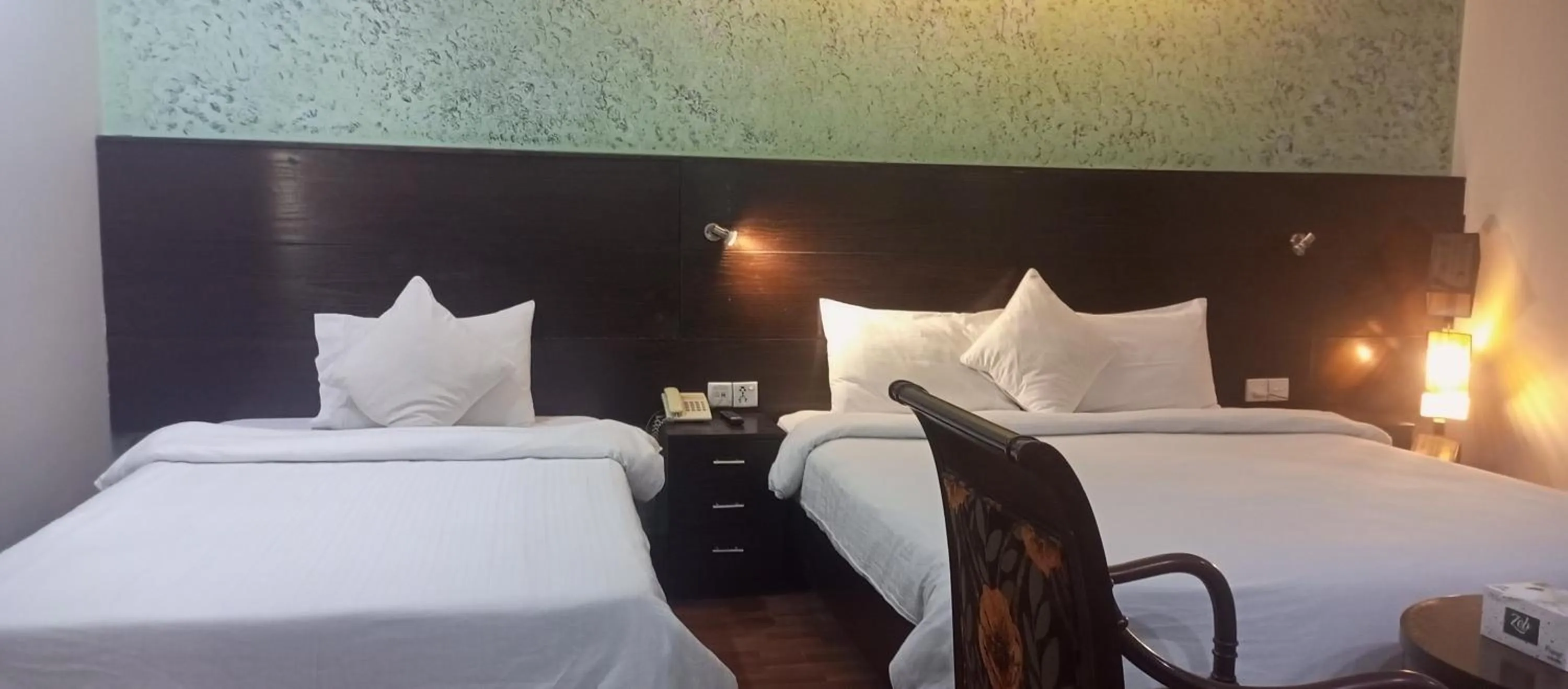 Bed in Hira Guest House