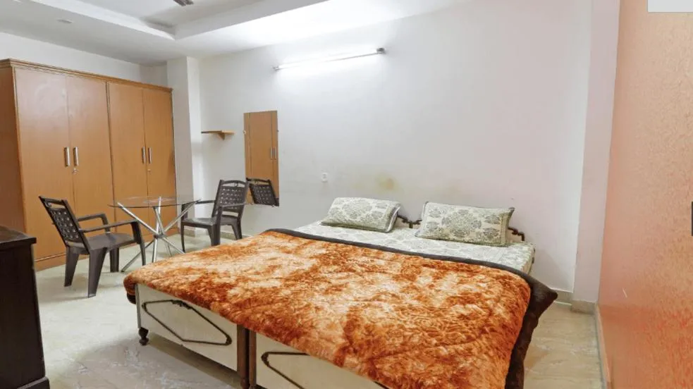 Bed in SSS Group Hotel Dwarka Delhi