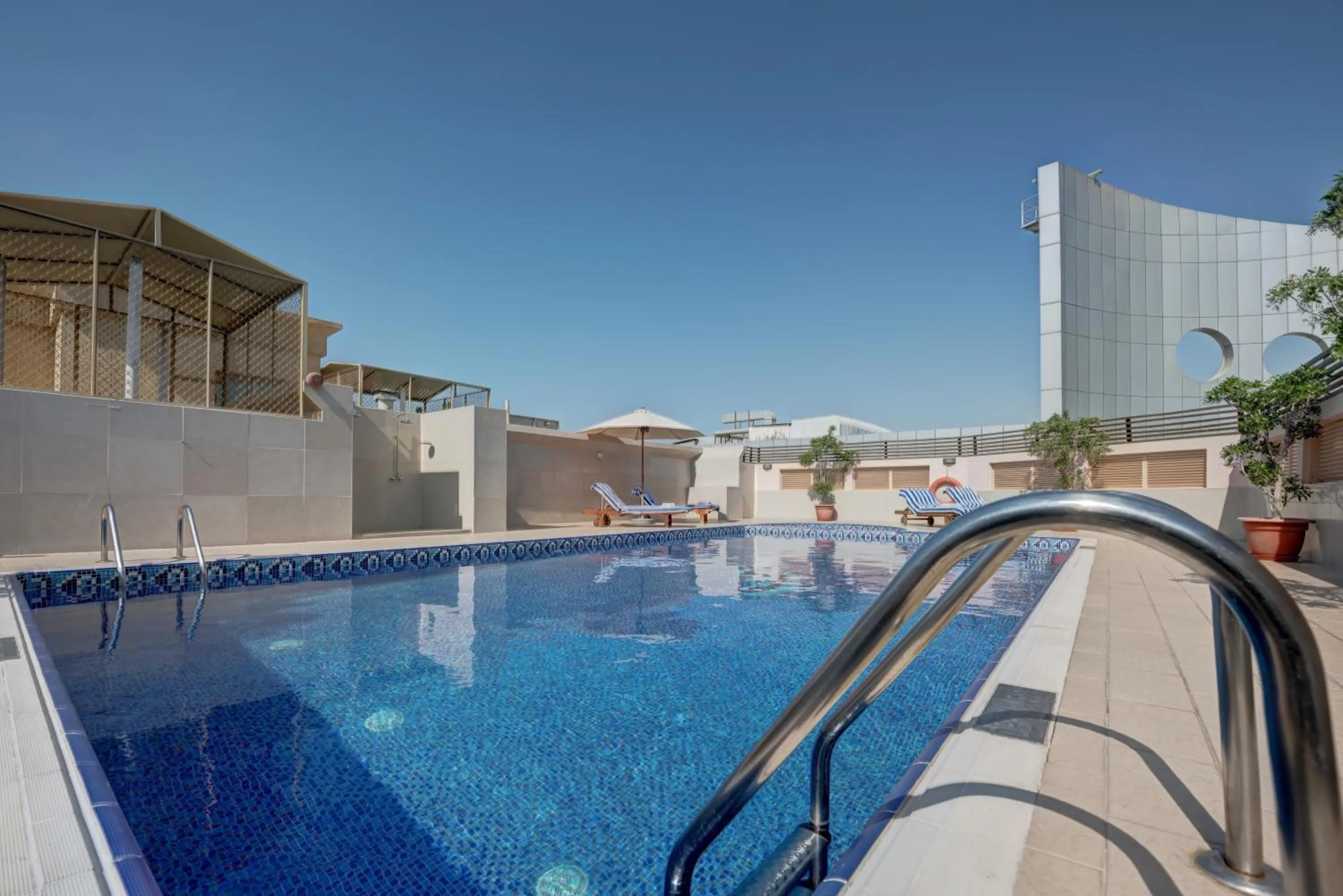 Swimming pool in Radiance Premium Suites