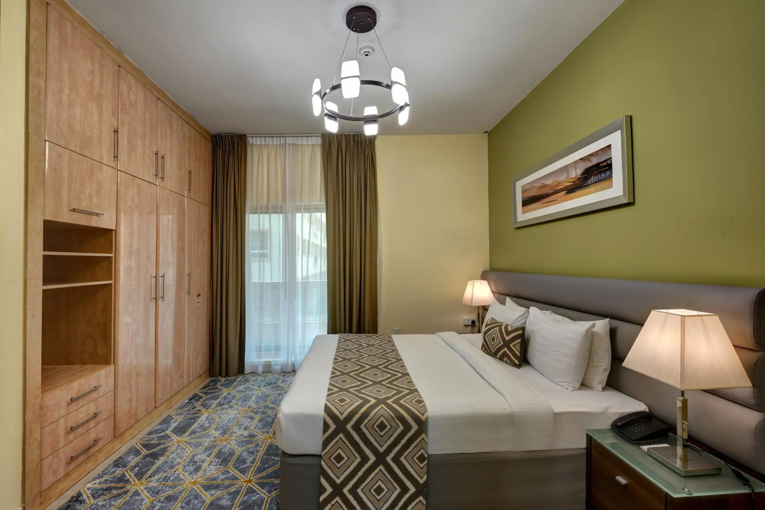 Bedroom, Bed in Radiance Premium Suites