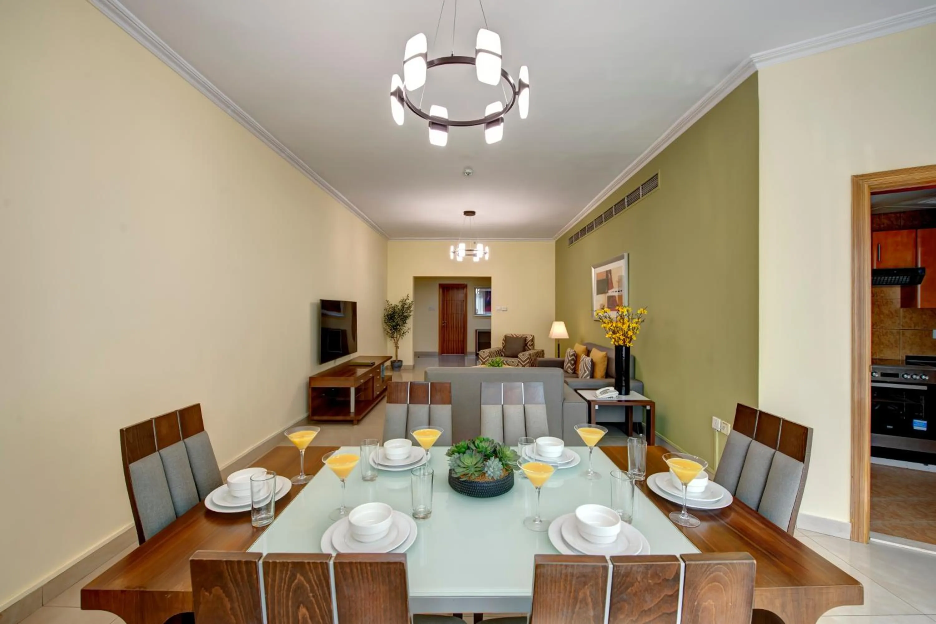 Living room in Radiance Premium Suites