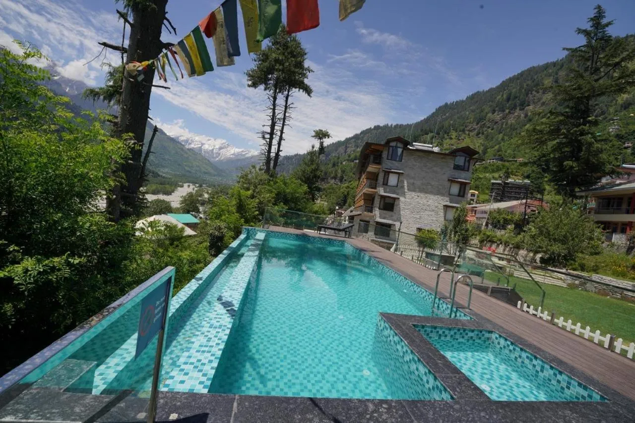 Swimming pool in Aloka Resort