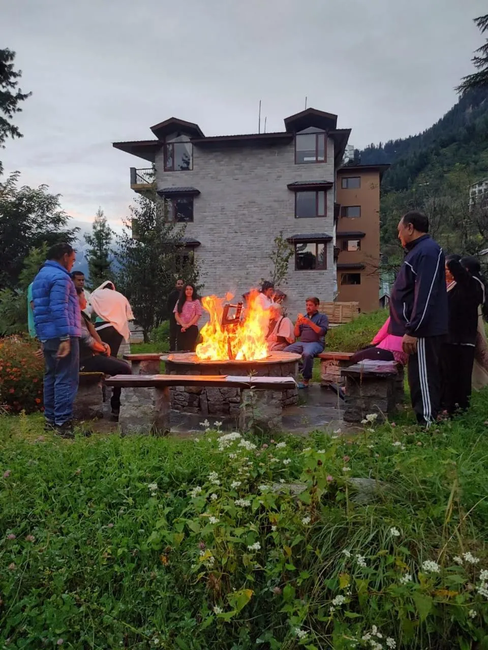 Property building in Aloka Resort