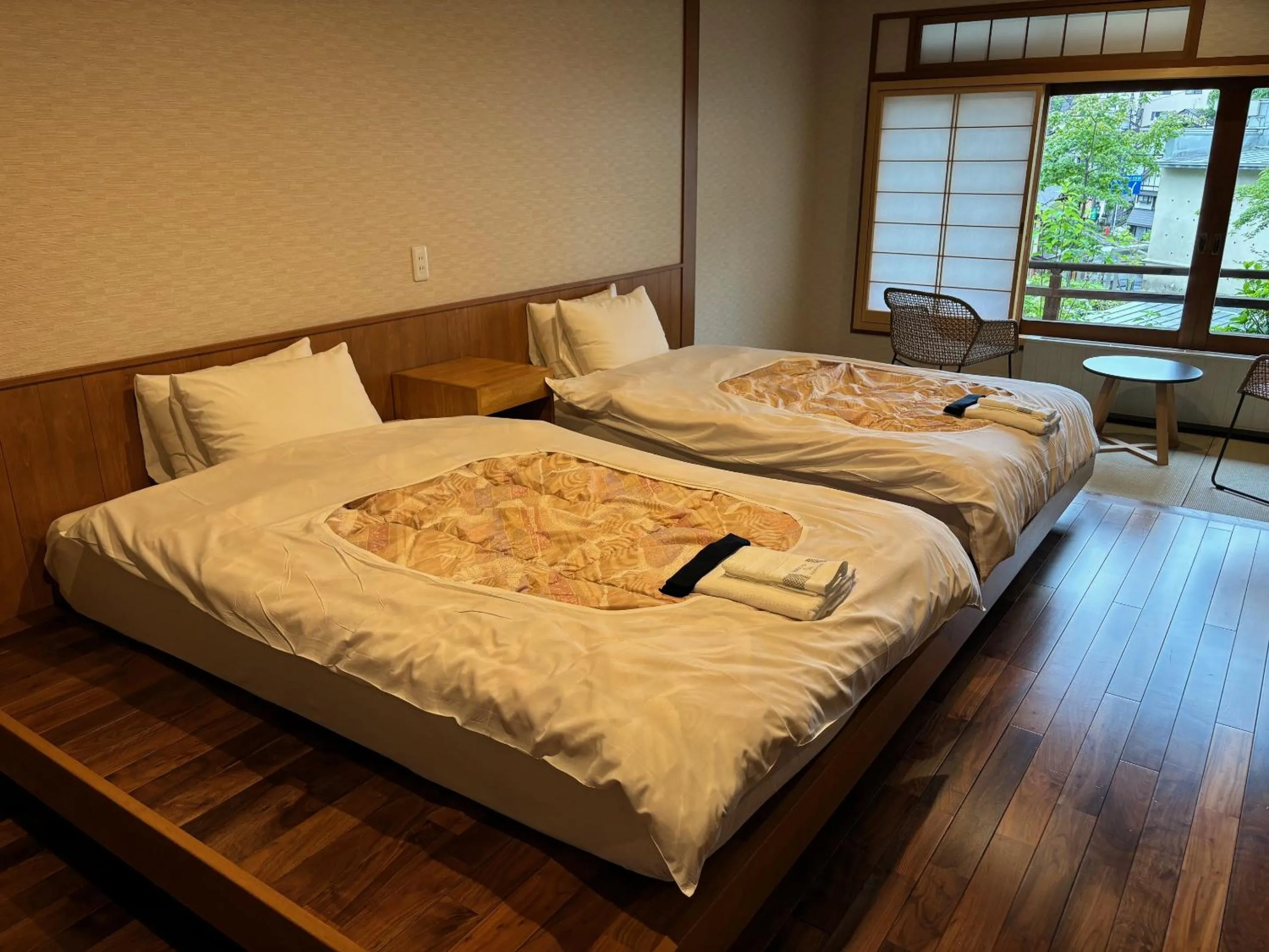 Bed in Kusatsu Onsen Kusatsu Hotel1913