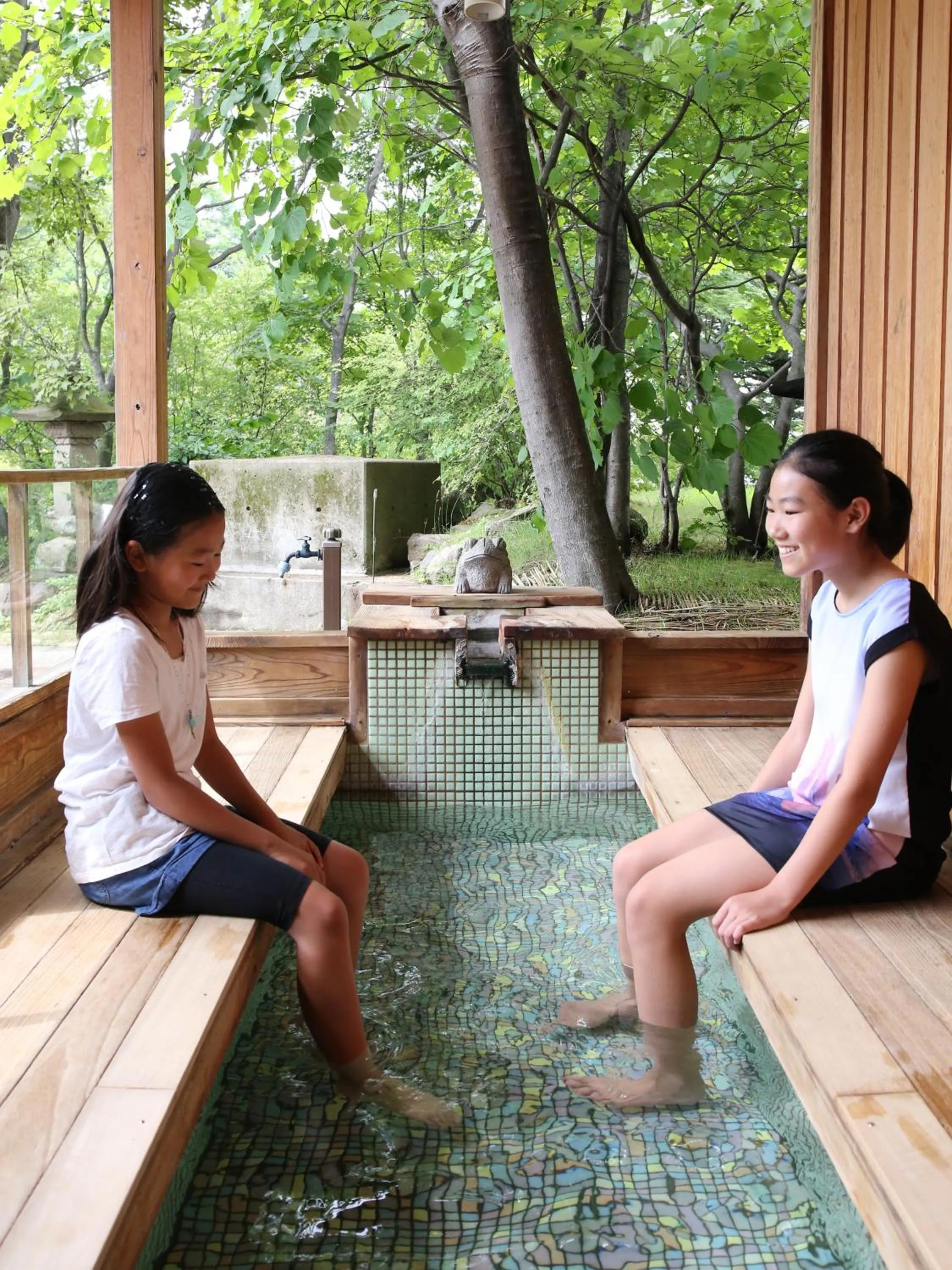 Hot Spring Bath in Kusatsu Onsen Kusatsu Hotel1913
