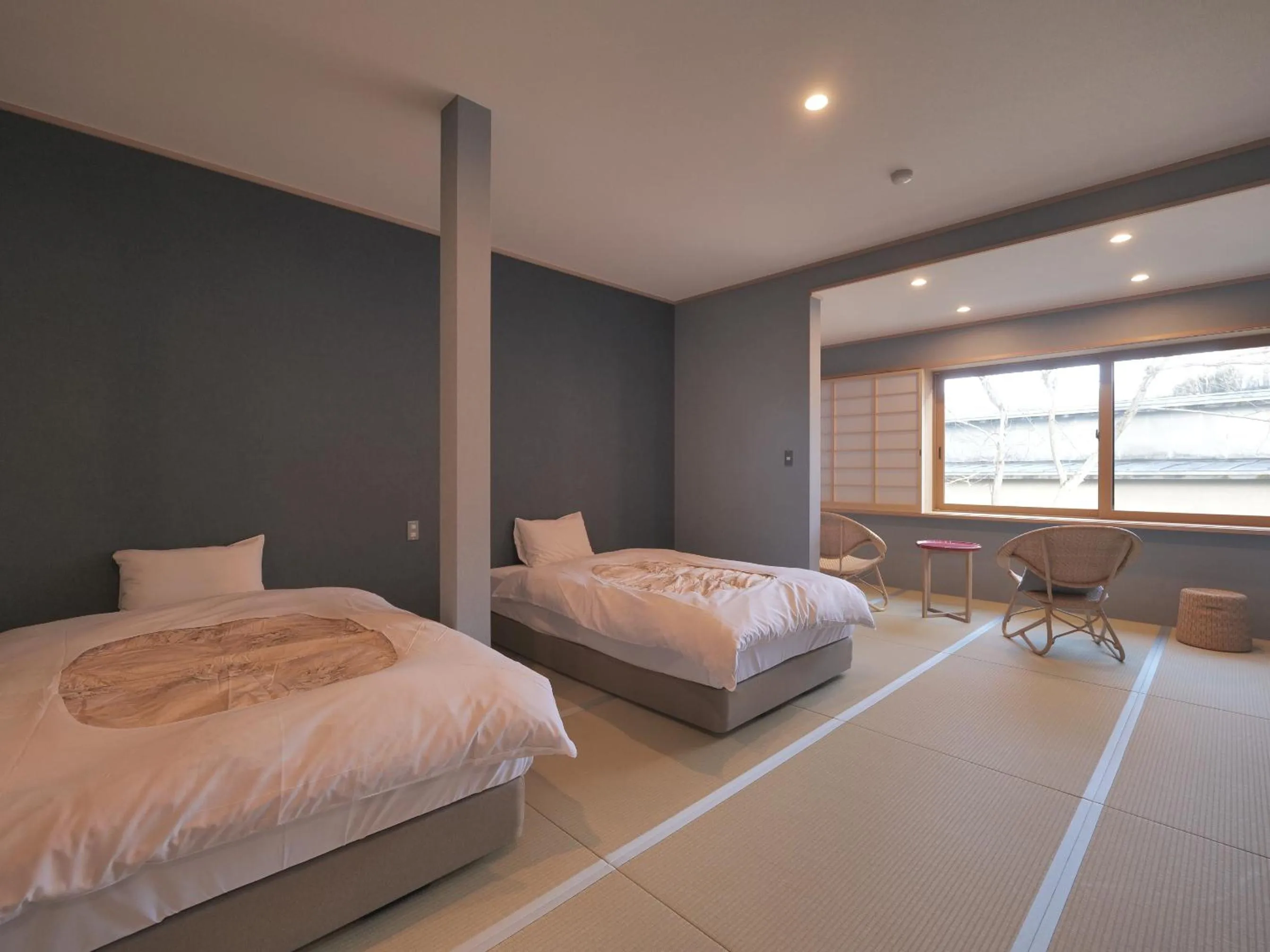 Bed in Kusatsu Onsen Kusatsu Hotel1913