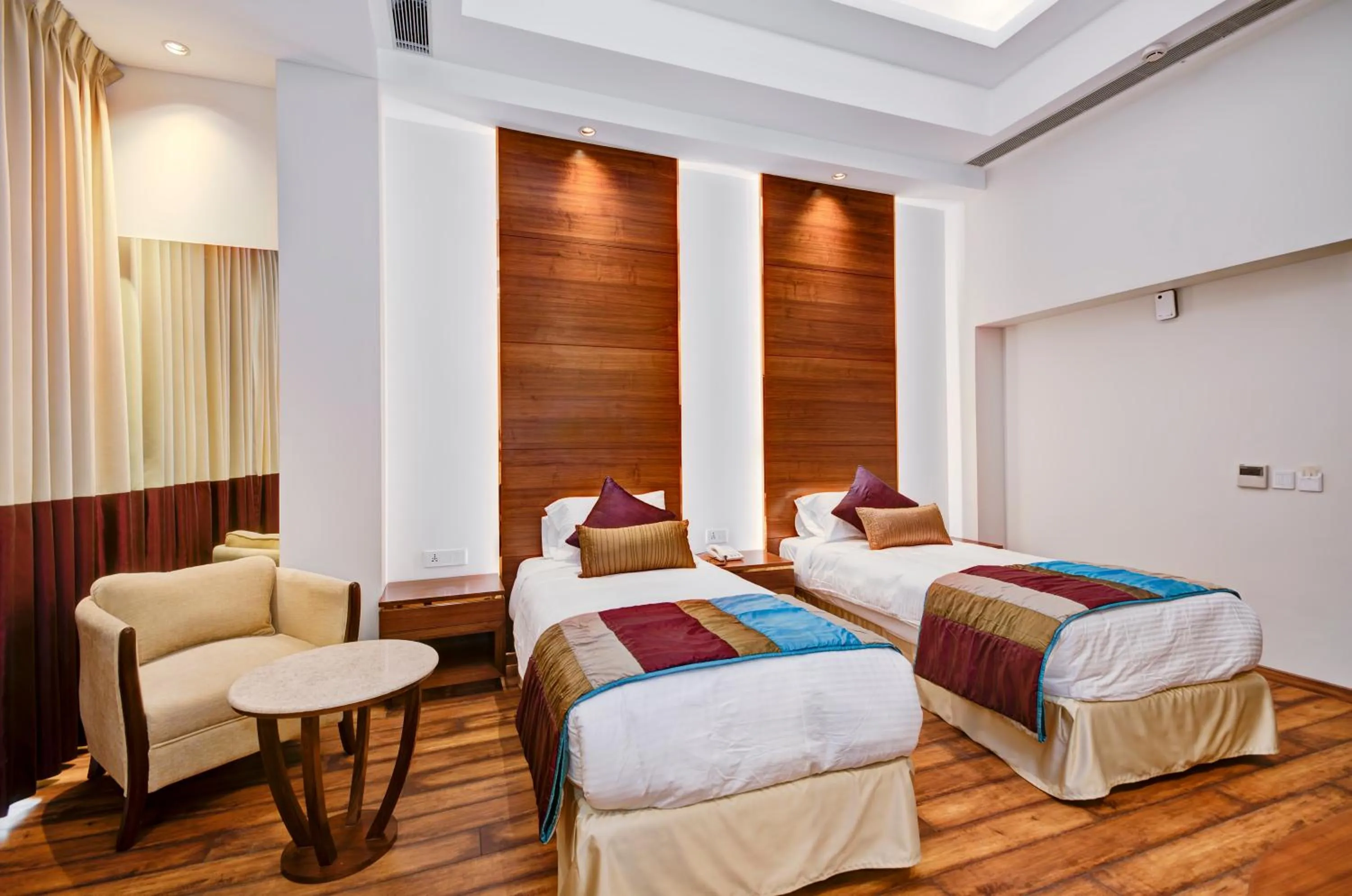 Photo of the whole room, Bed in Hotel La Sagrita,Sunder Nagar