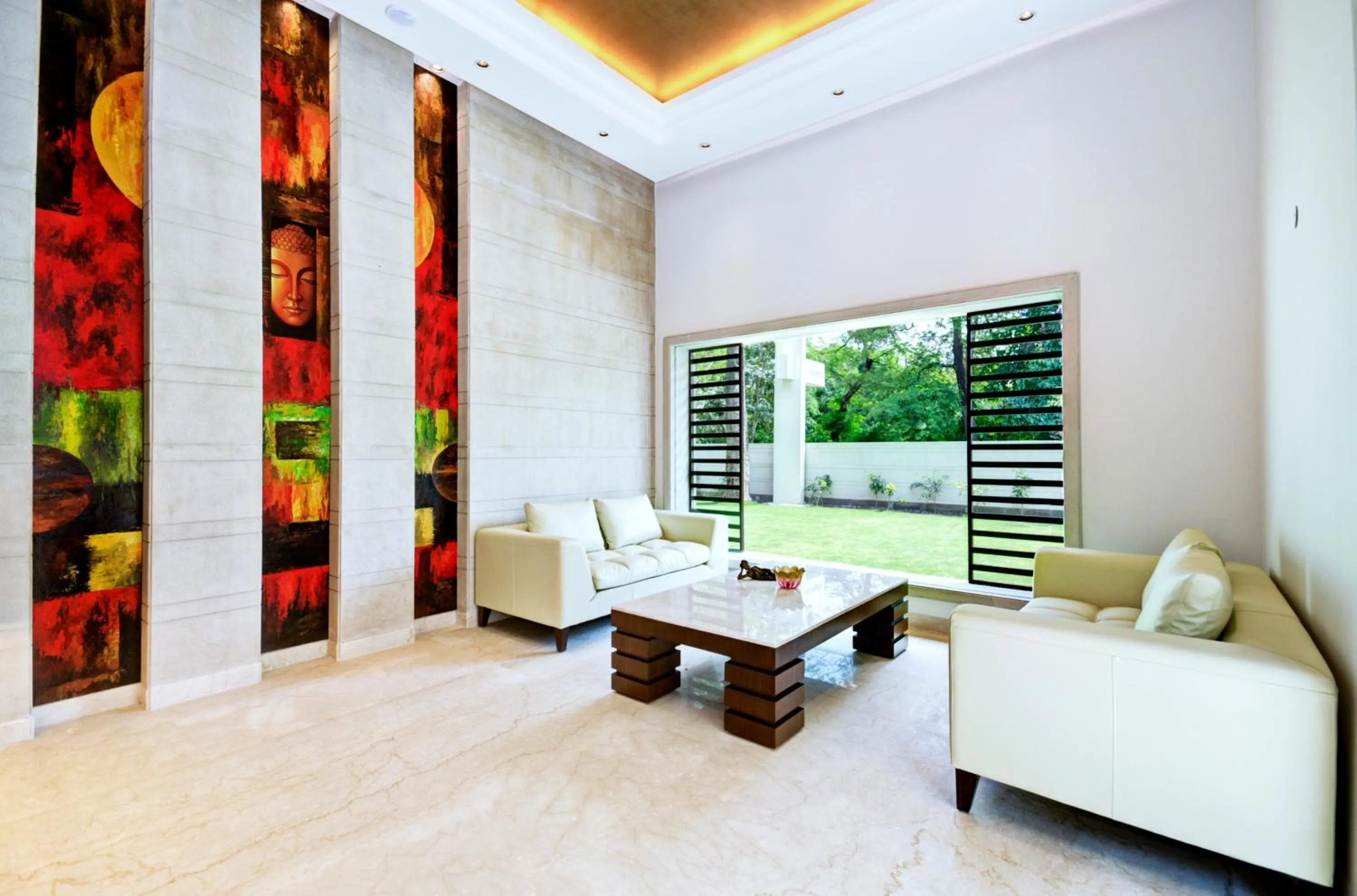 Lobby or reception in Hotel La Sagrita,Sunder Nagar