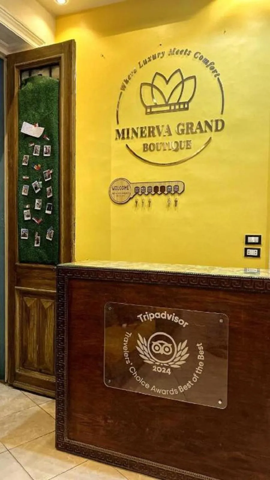Property logo or sign in Minerva Grand Boutique