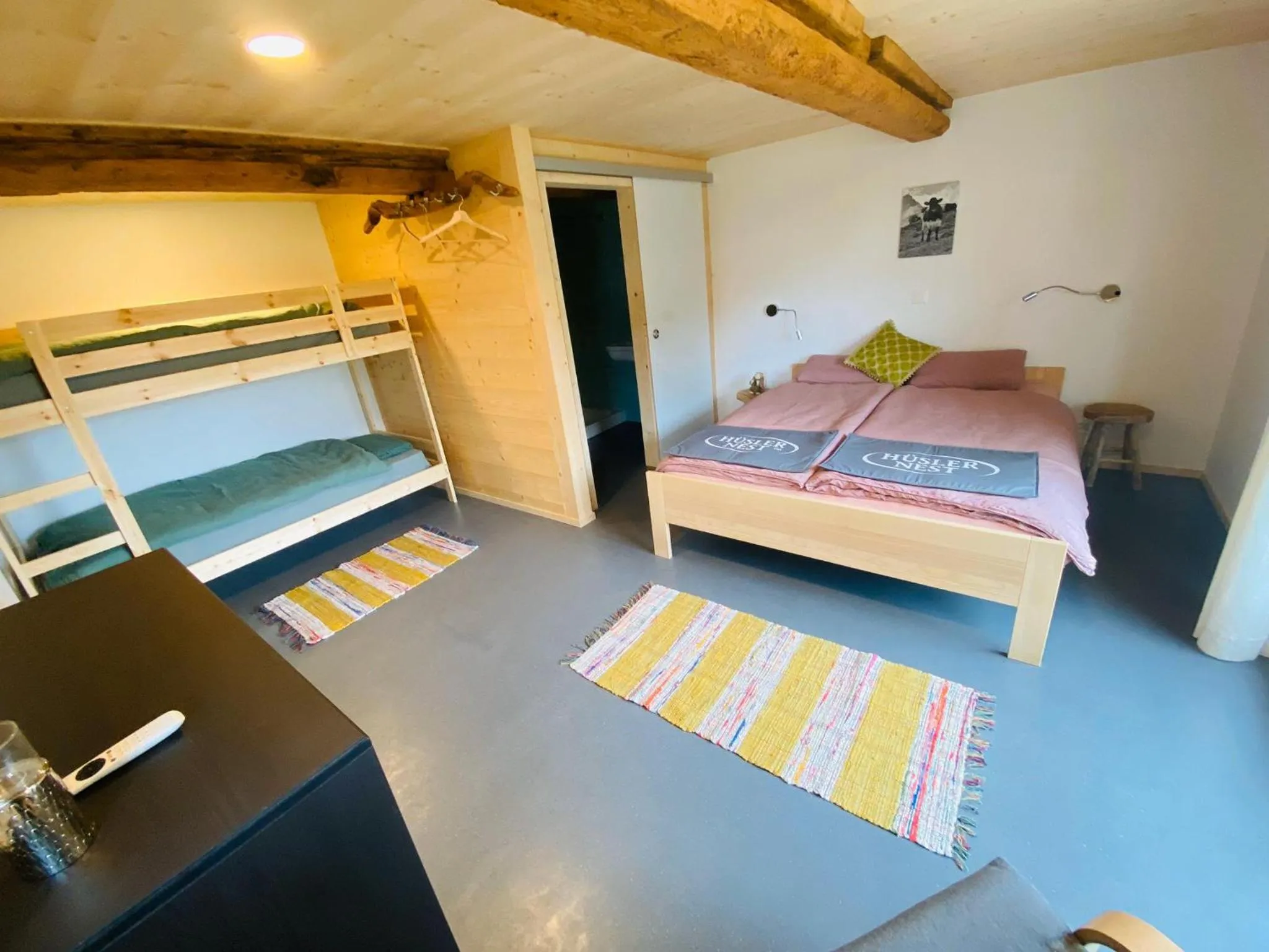 Bed in ViVa B&B Urmein