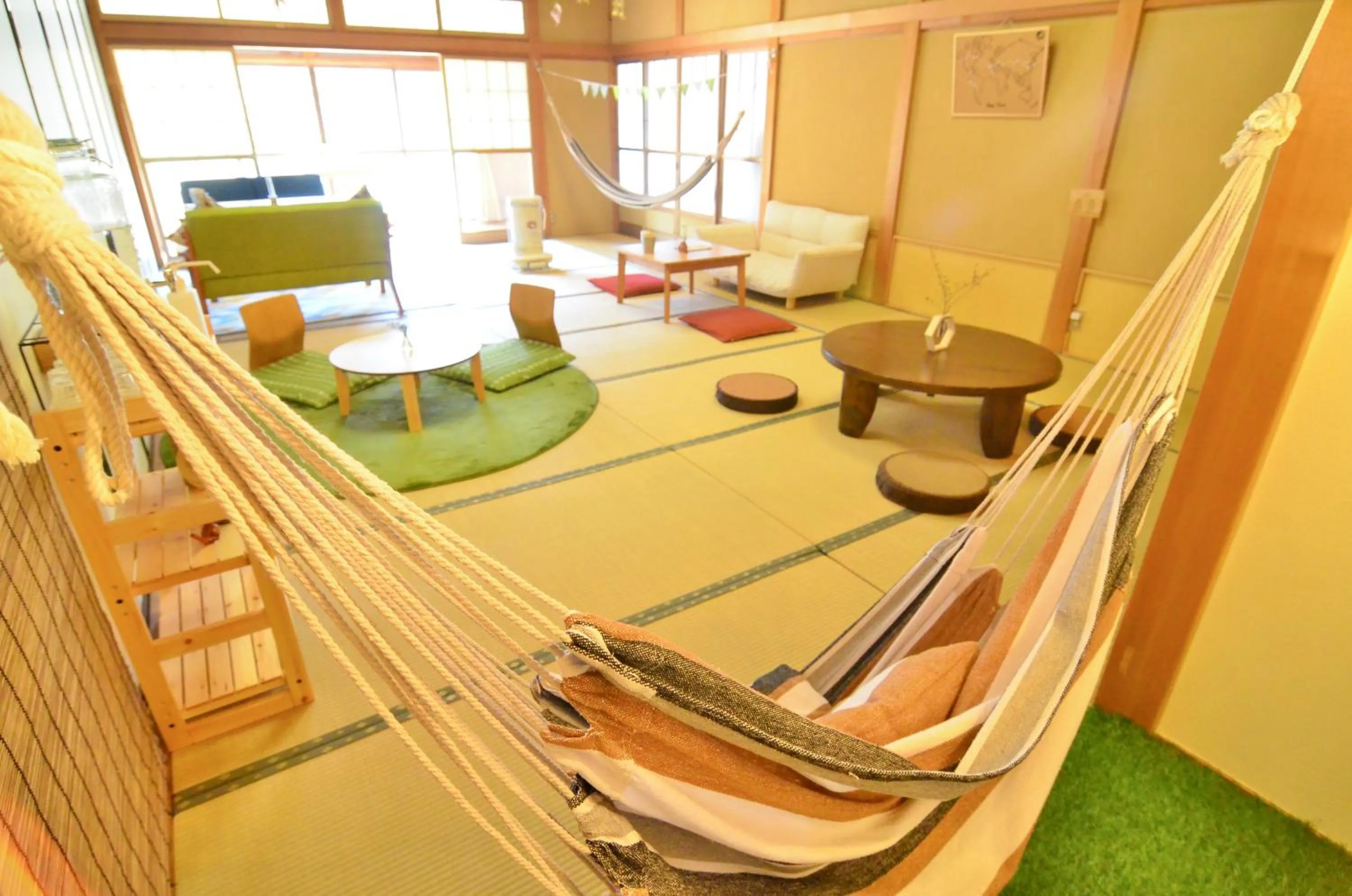 Living room in Cocomock House