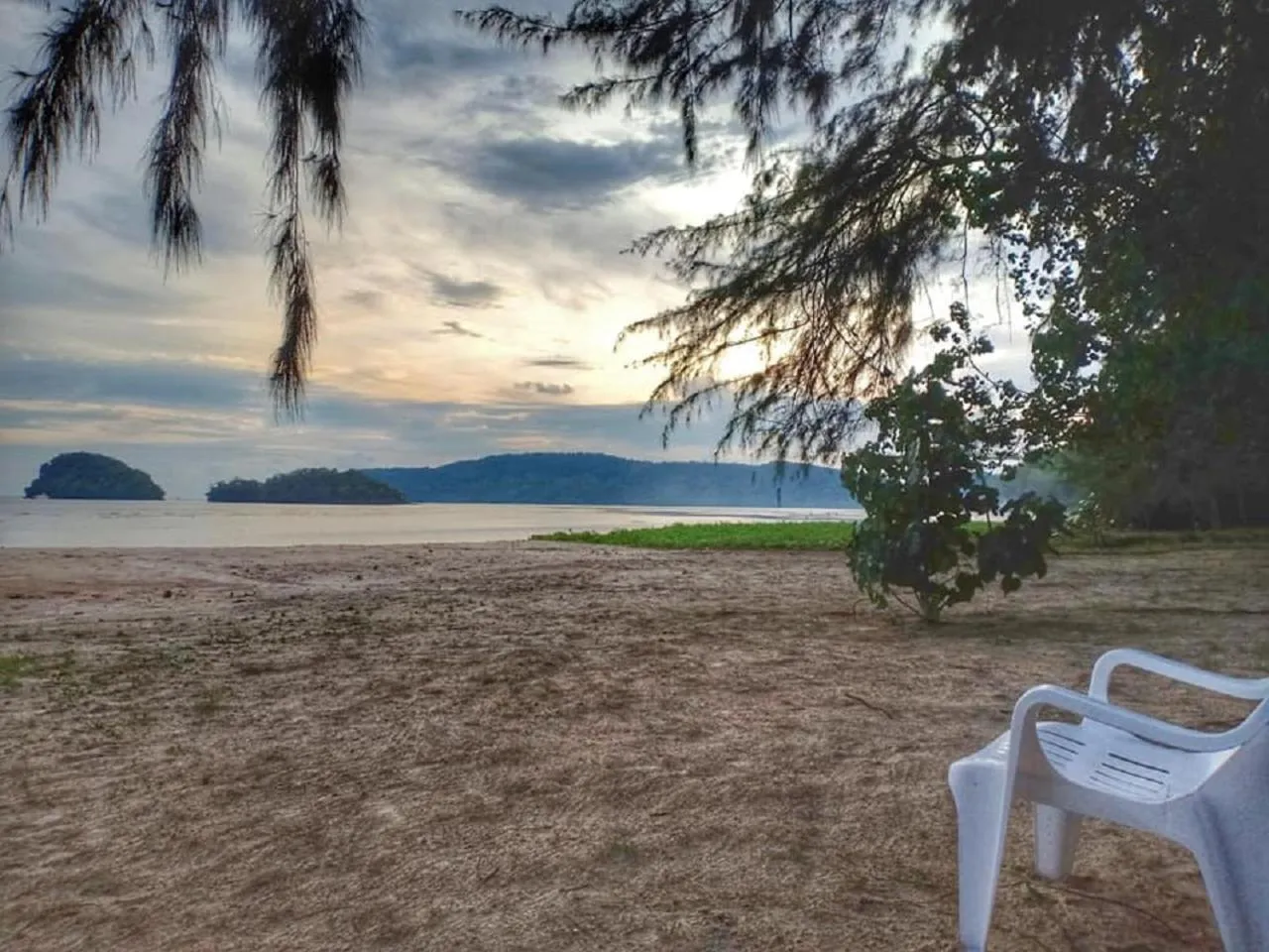 Beach in Sand Beach Bungalow