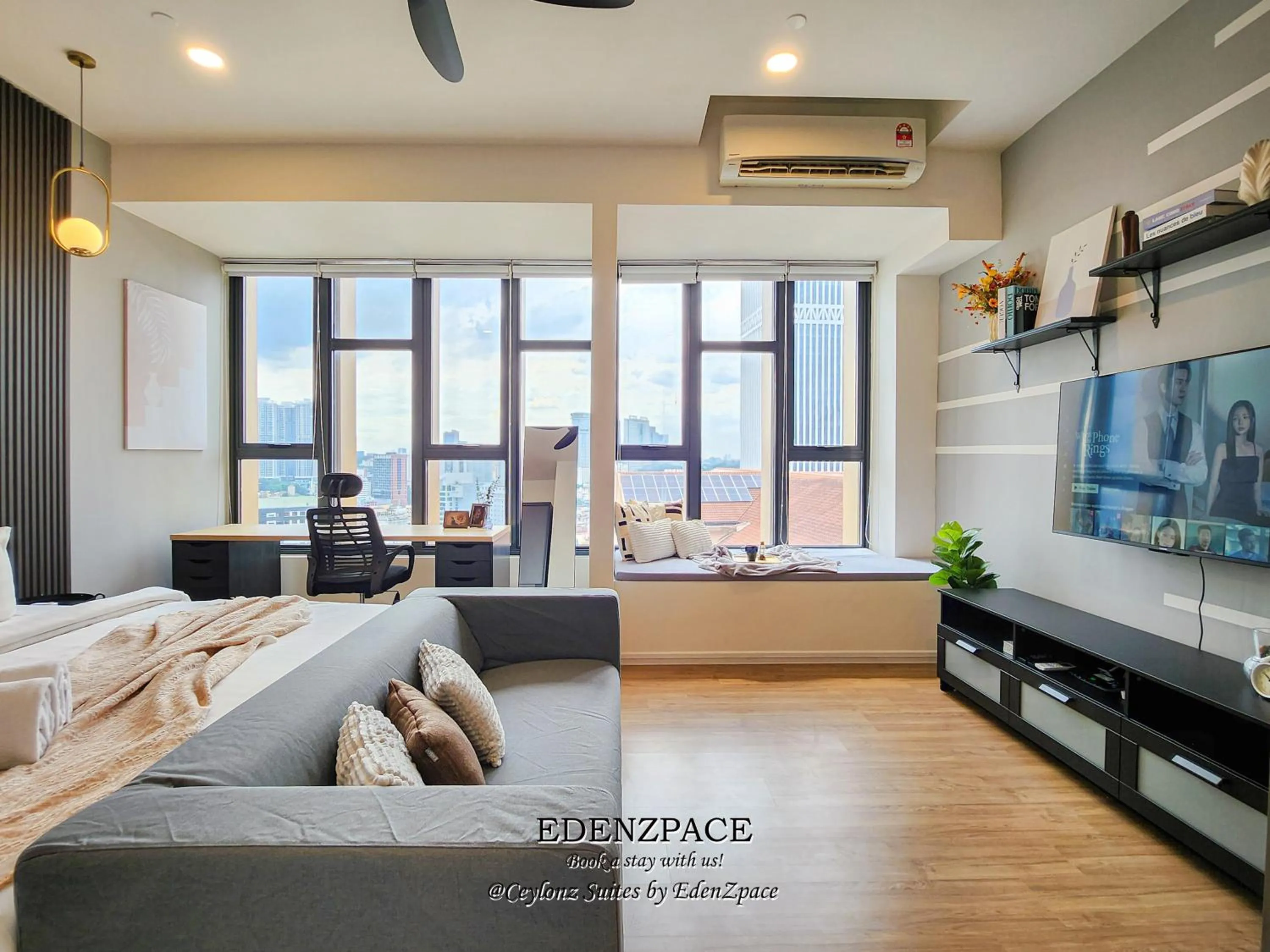 Bed in Ceylonz Suites by EdenZpace