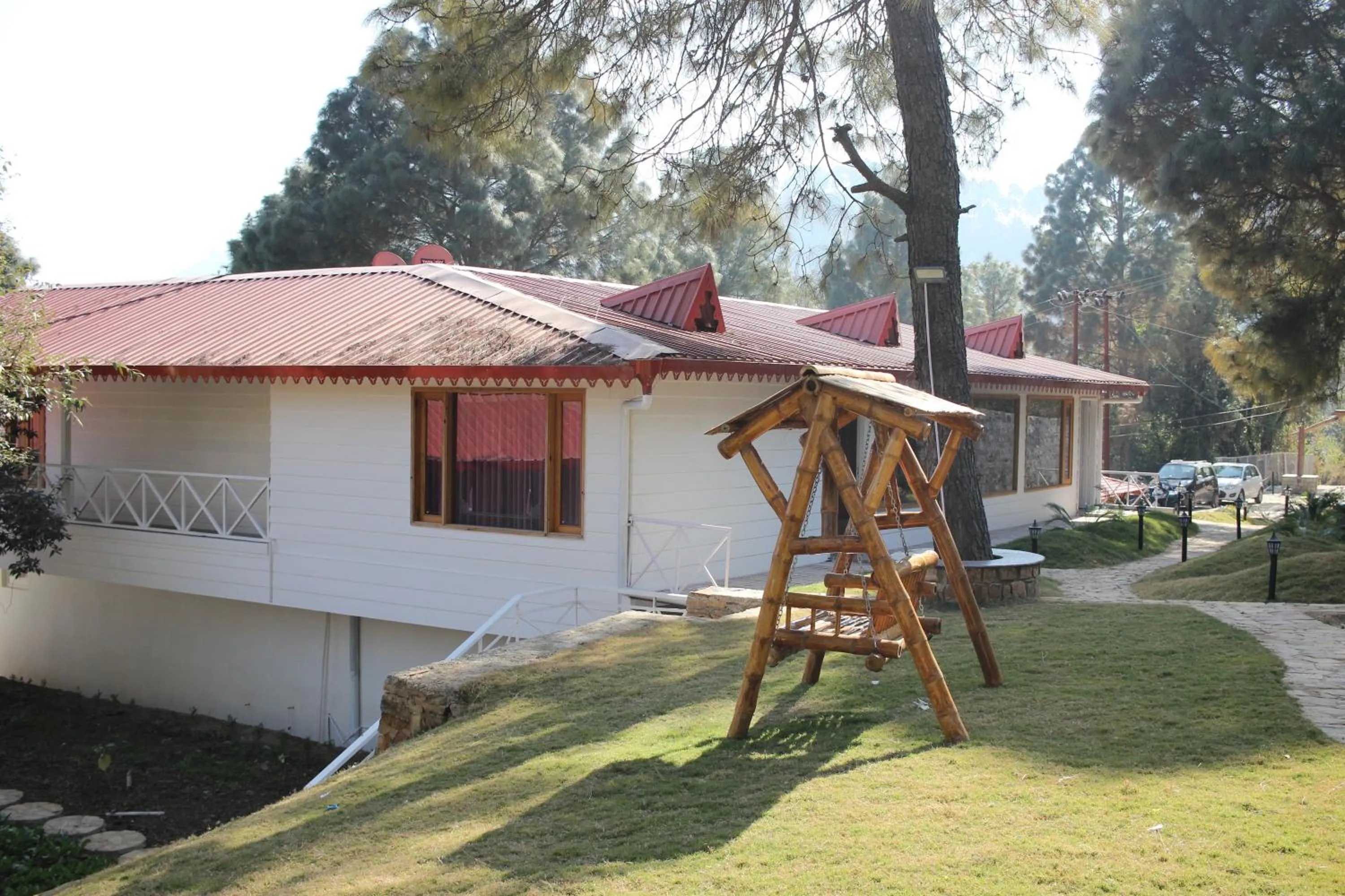 View (from property/room) in The Nature's Green Resort, Bhimtal, Nainital