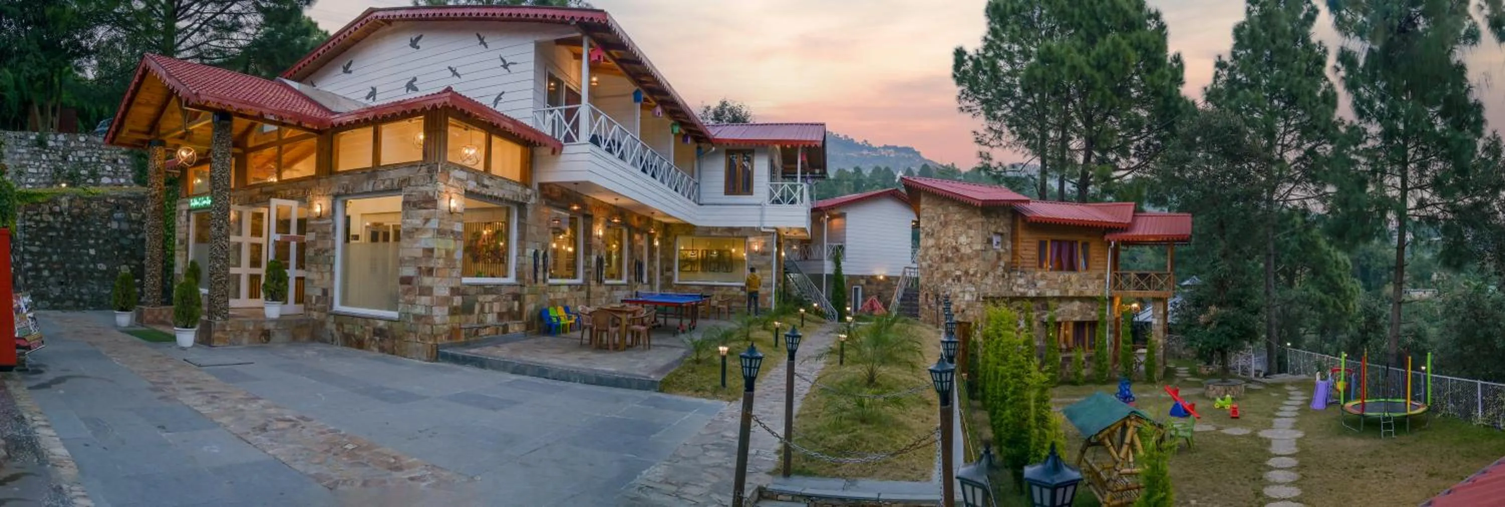 Property building in The Nature's Green Resort, Bhimtal, Nainital