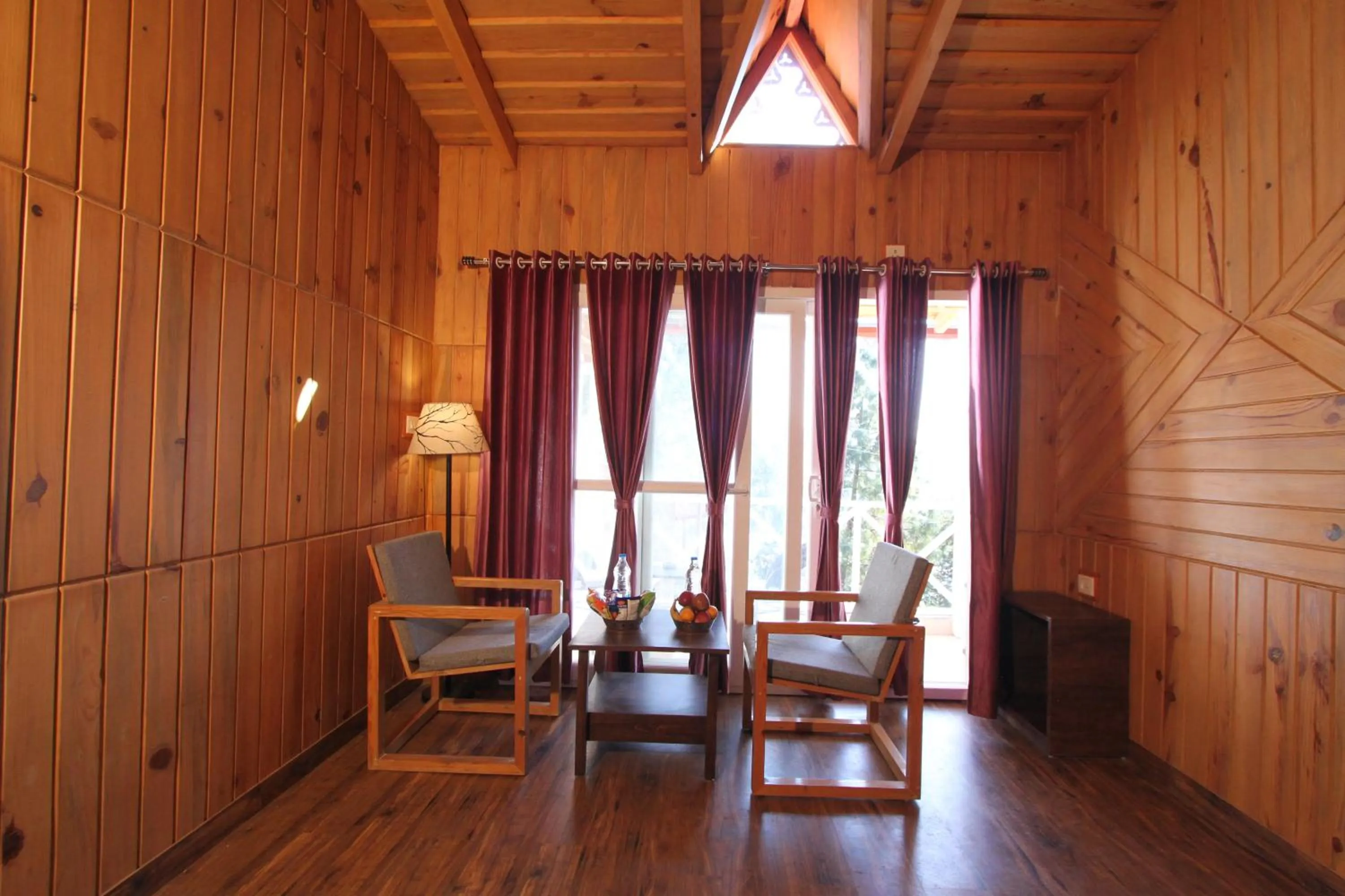 View (from property/room) in The Nature's Green Resort, Bhimtal, Nainital