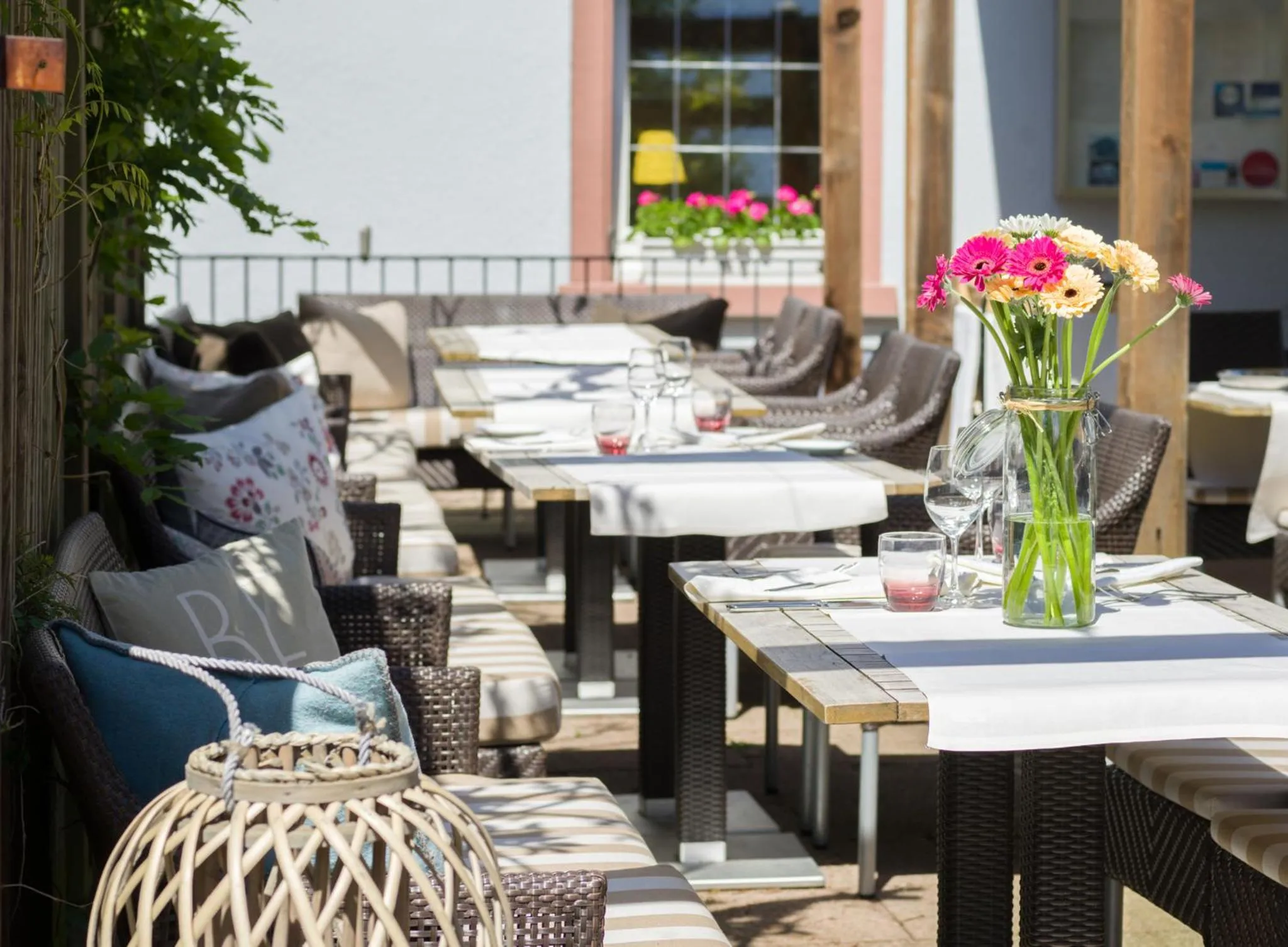 Balcony/Terrace in Restaurant-Hotel Maien