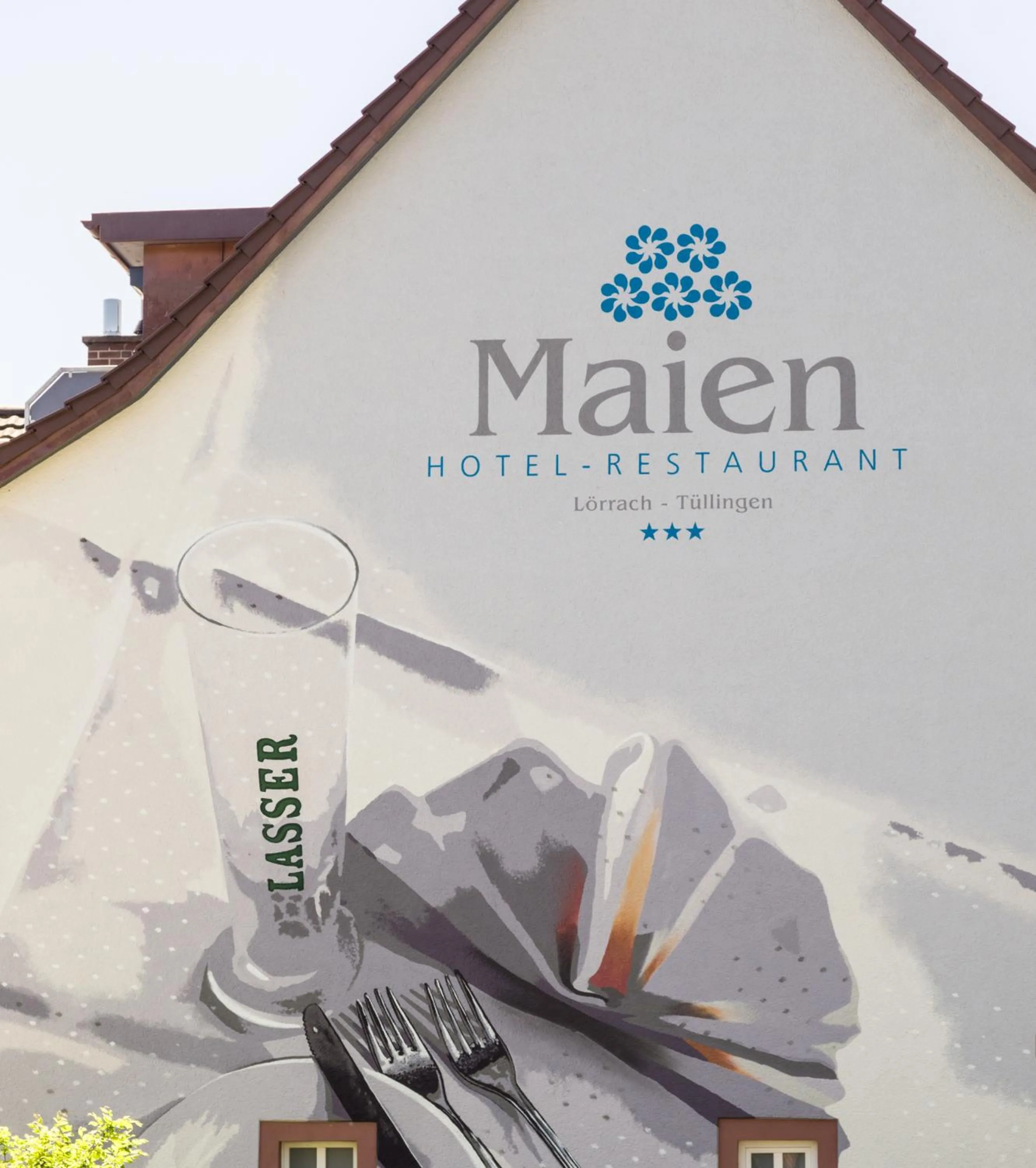 Property building in Restaurant-Hotel Maien