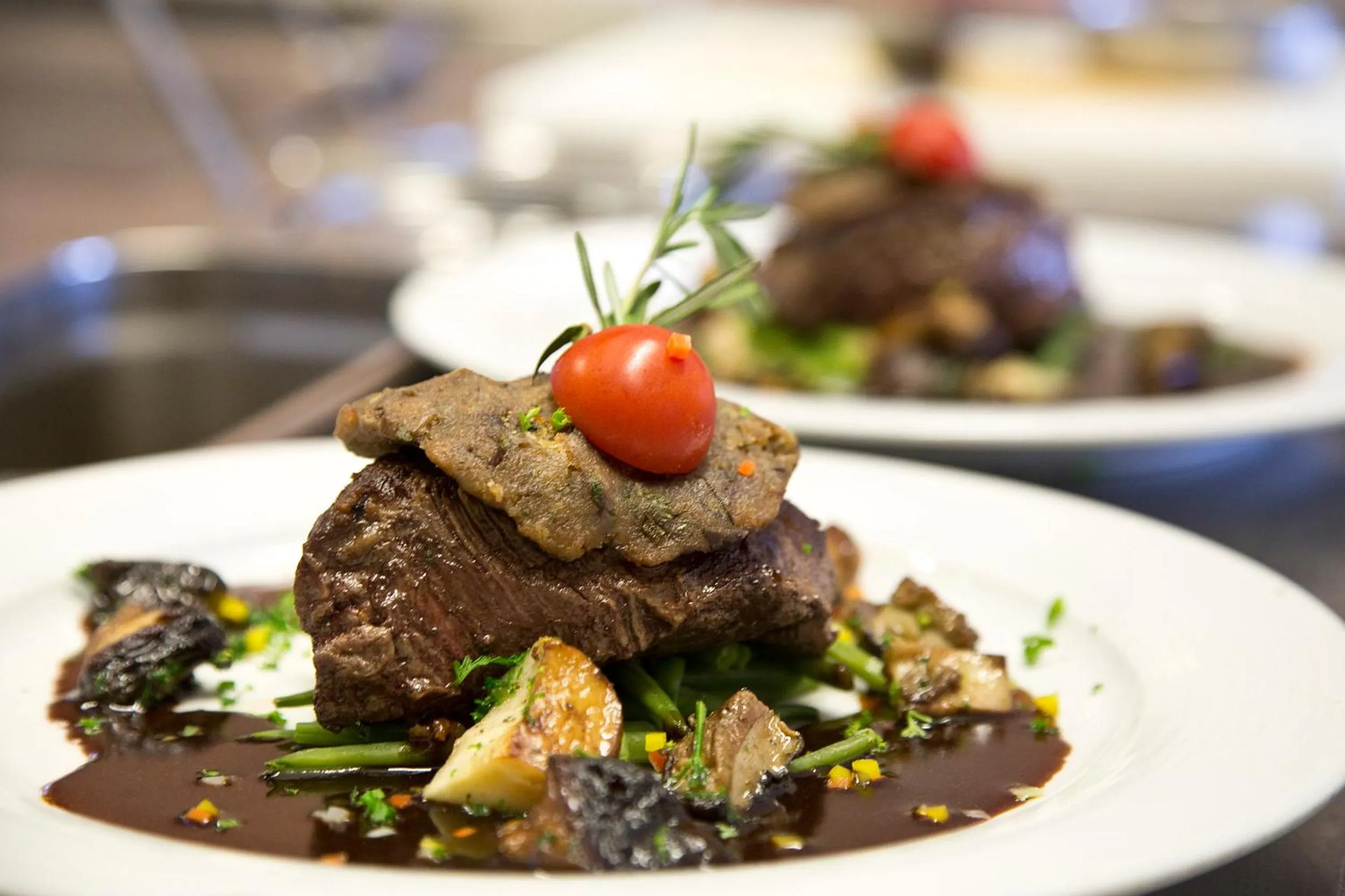 Lunch in Restaurant-Hotel Maien