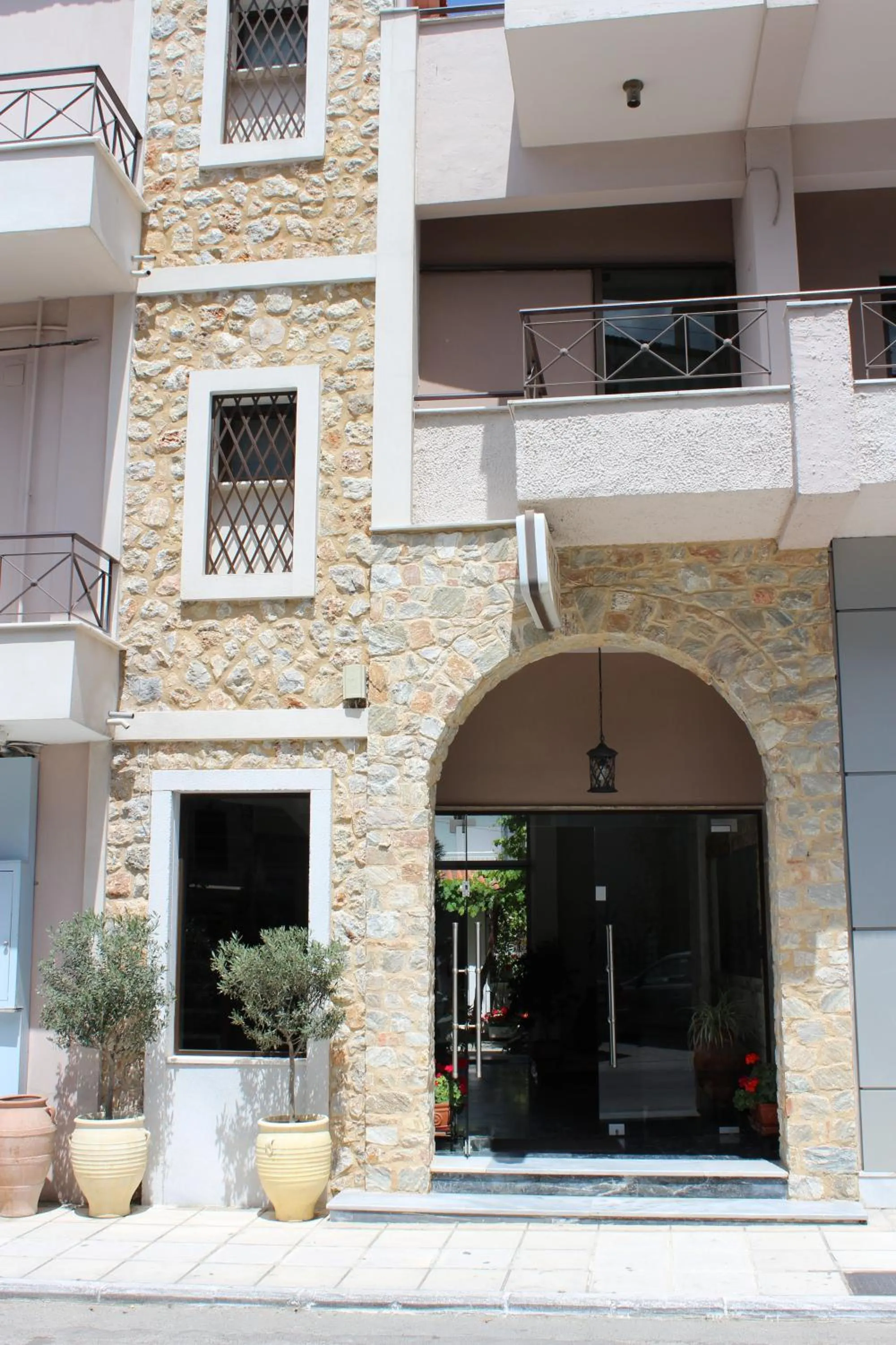 Facade/entrance in Hotel Galini